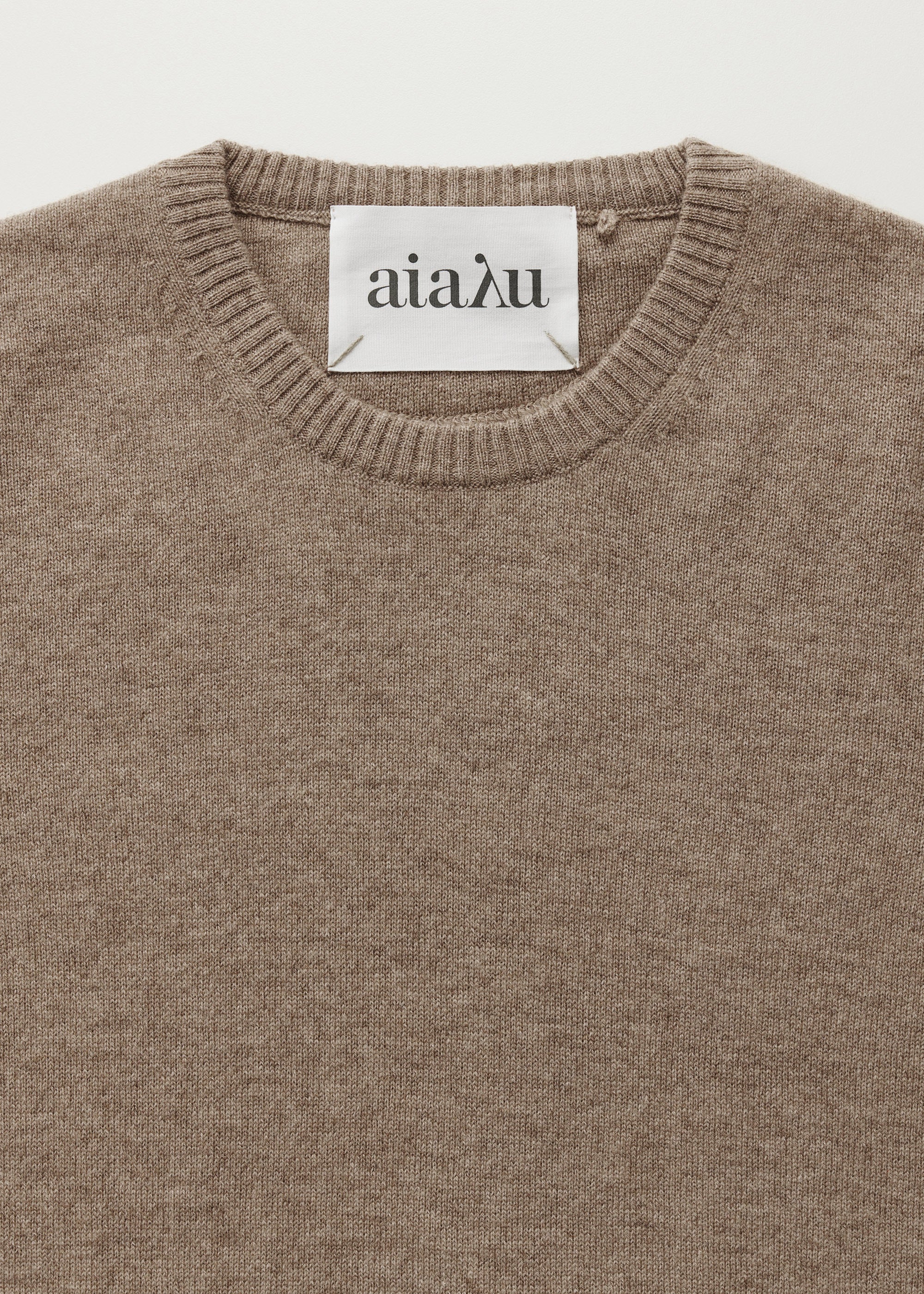 Leonardo sweater – pure cashmere | Pure Grain Sweater aiayu