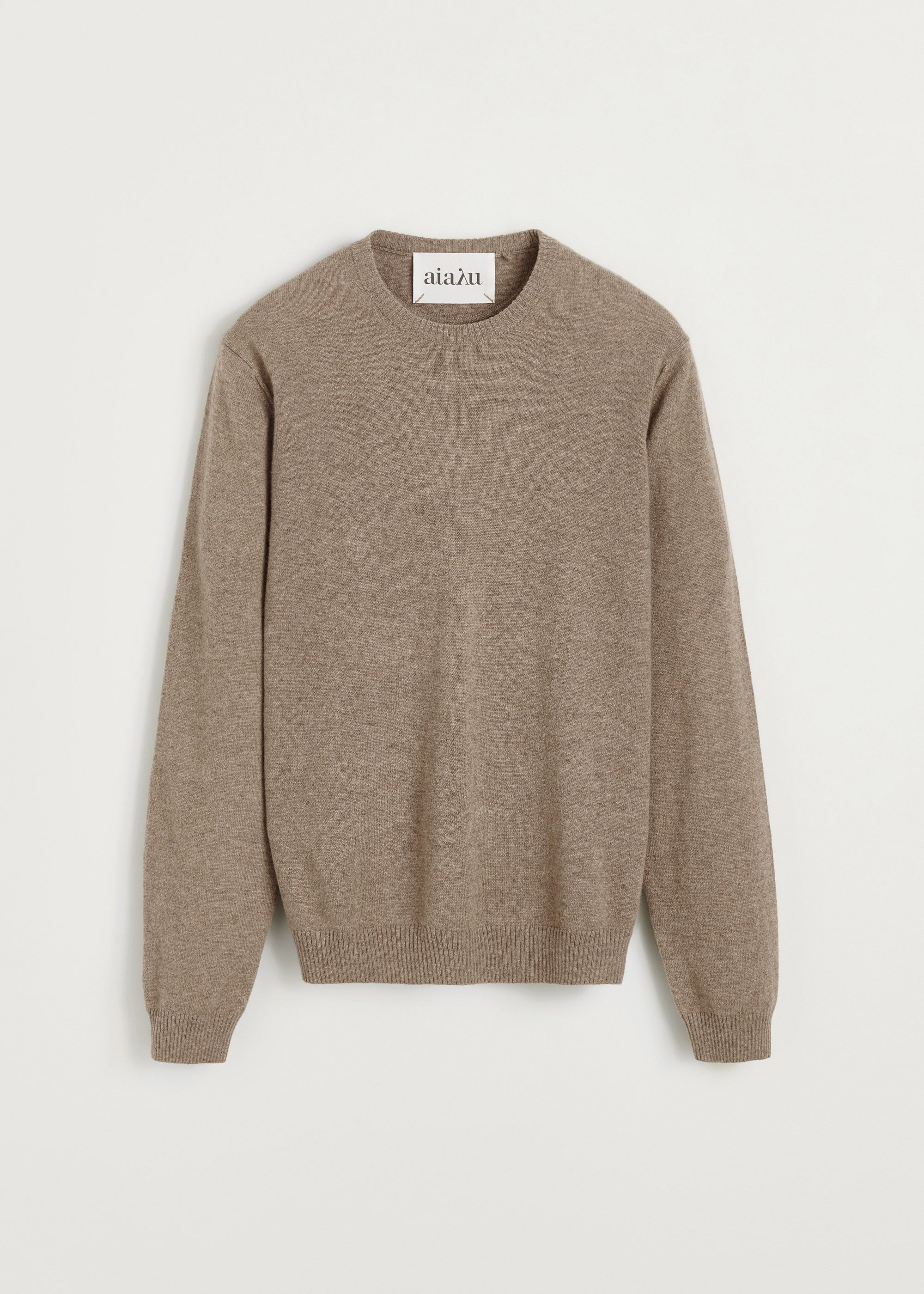 Leonardo sweater – pure cashmere | Pure Grain Sweater aiayu