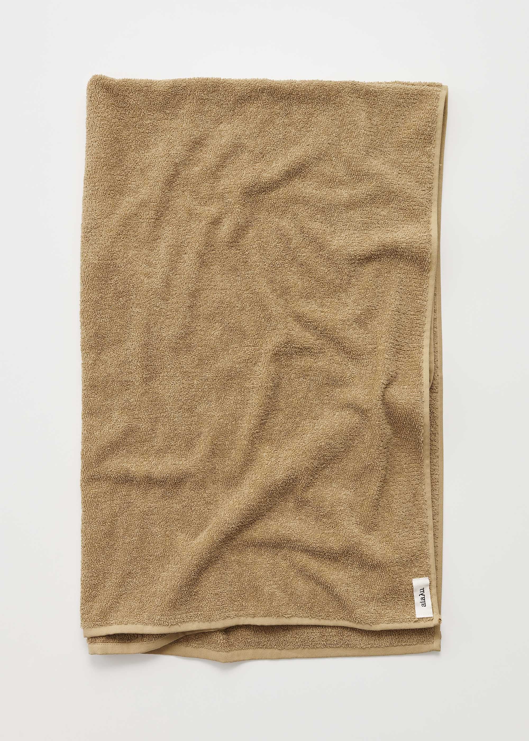 Linen bath sheet - 100x150 | Saffron Towel aiayu