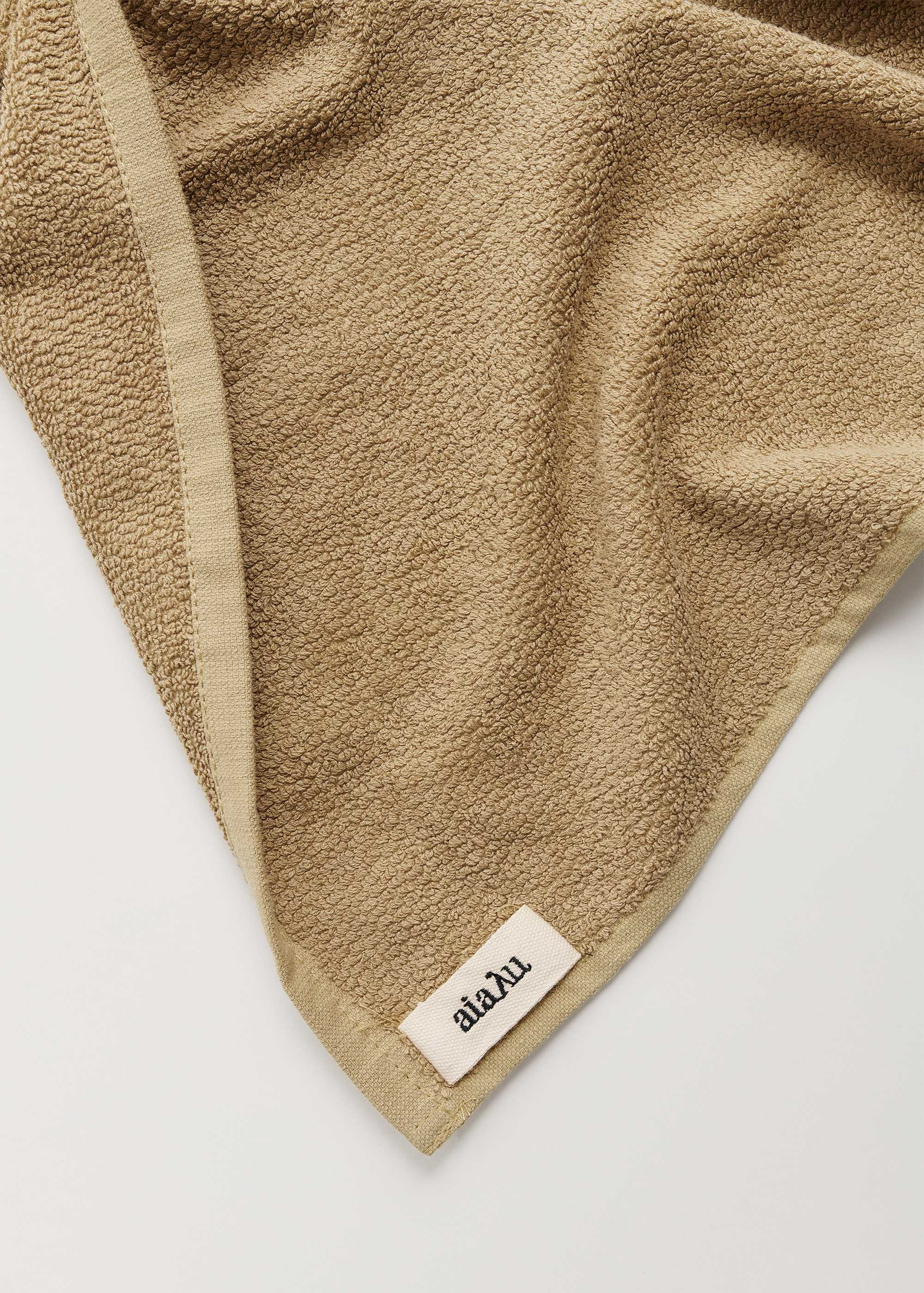 Linen guest towel - 30x50 | Saffron Towel aiayu