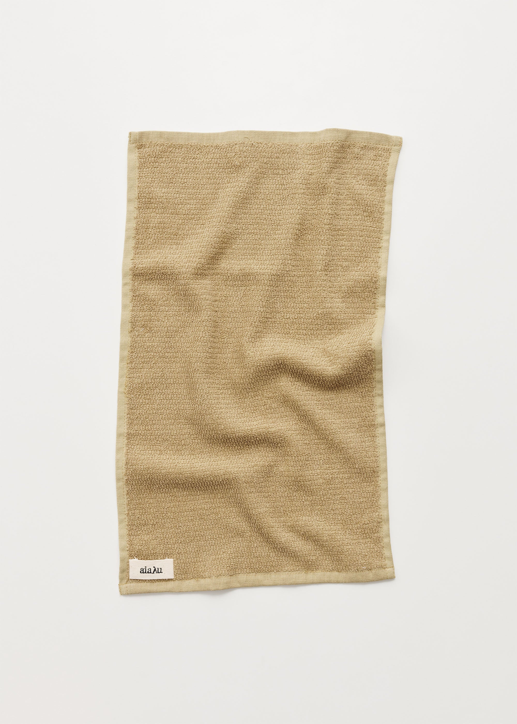 Linen guest towel - 30x50 | Saffron Towel aiayu