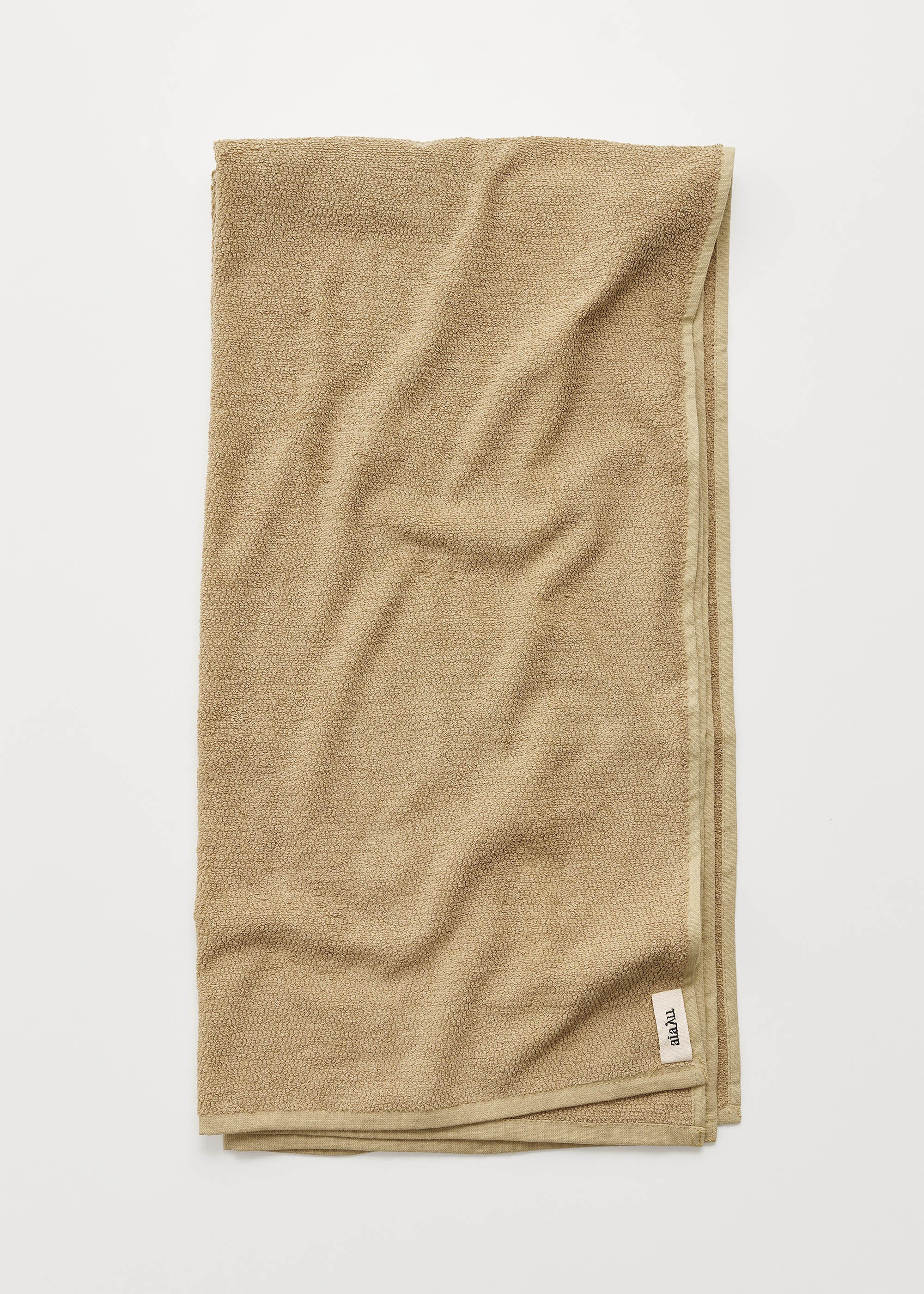 Linen bath towel - 70x140 | Saffron Towel aiayu