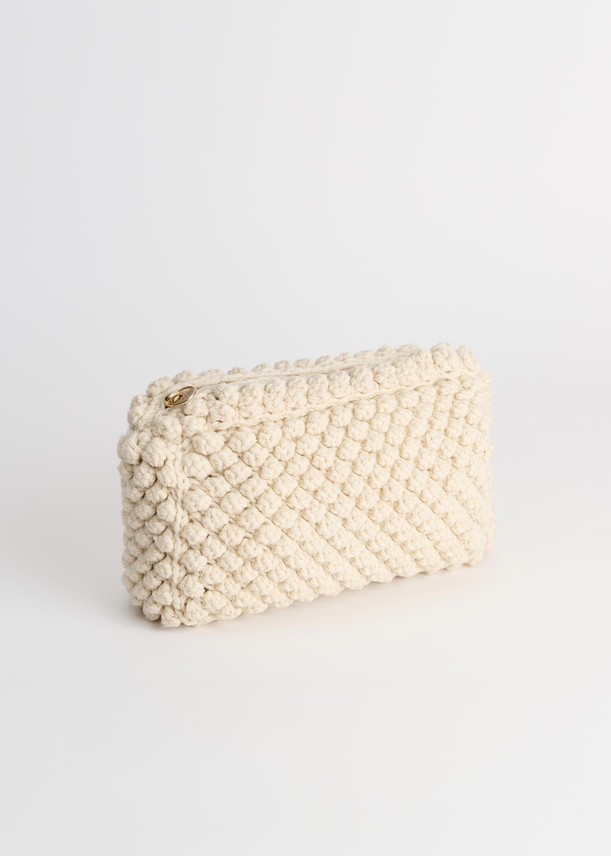Linn clutch | Pure Ecru Purse aiayu