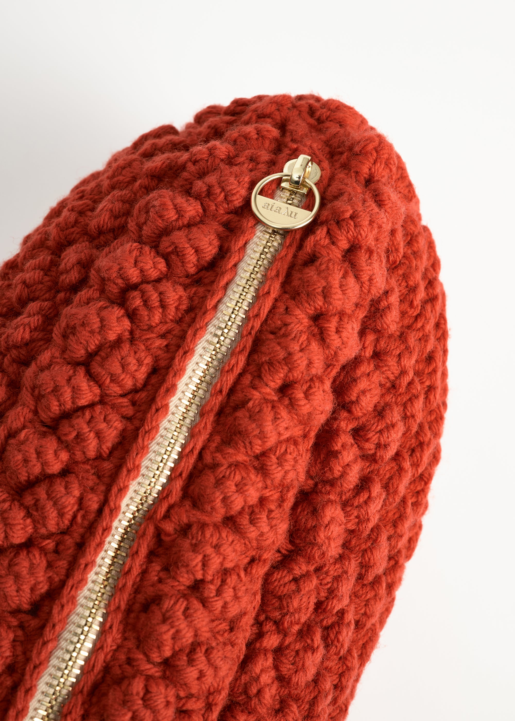 Linn clutch | Rust Red Purse aiayu