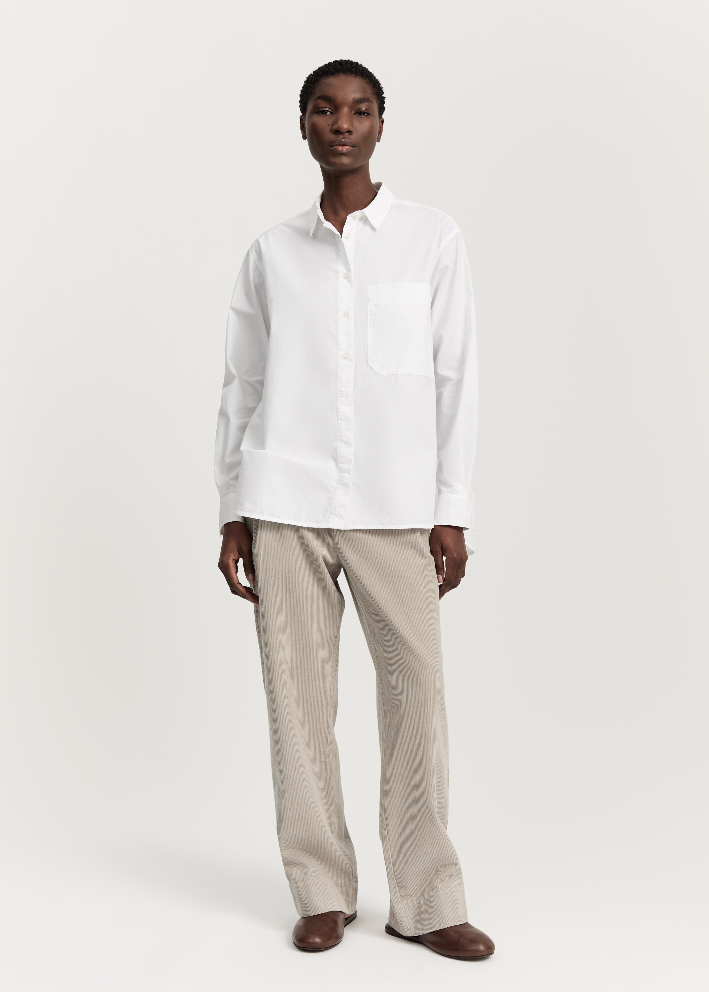 Lynette shirt | White Shirt Woven aiayu