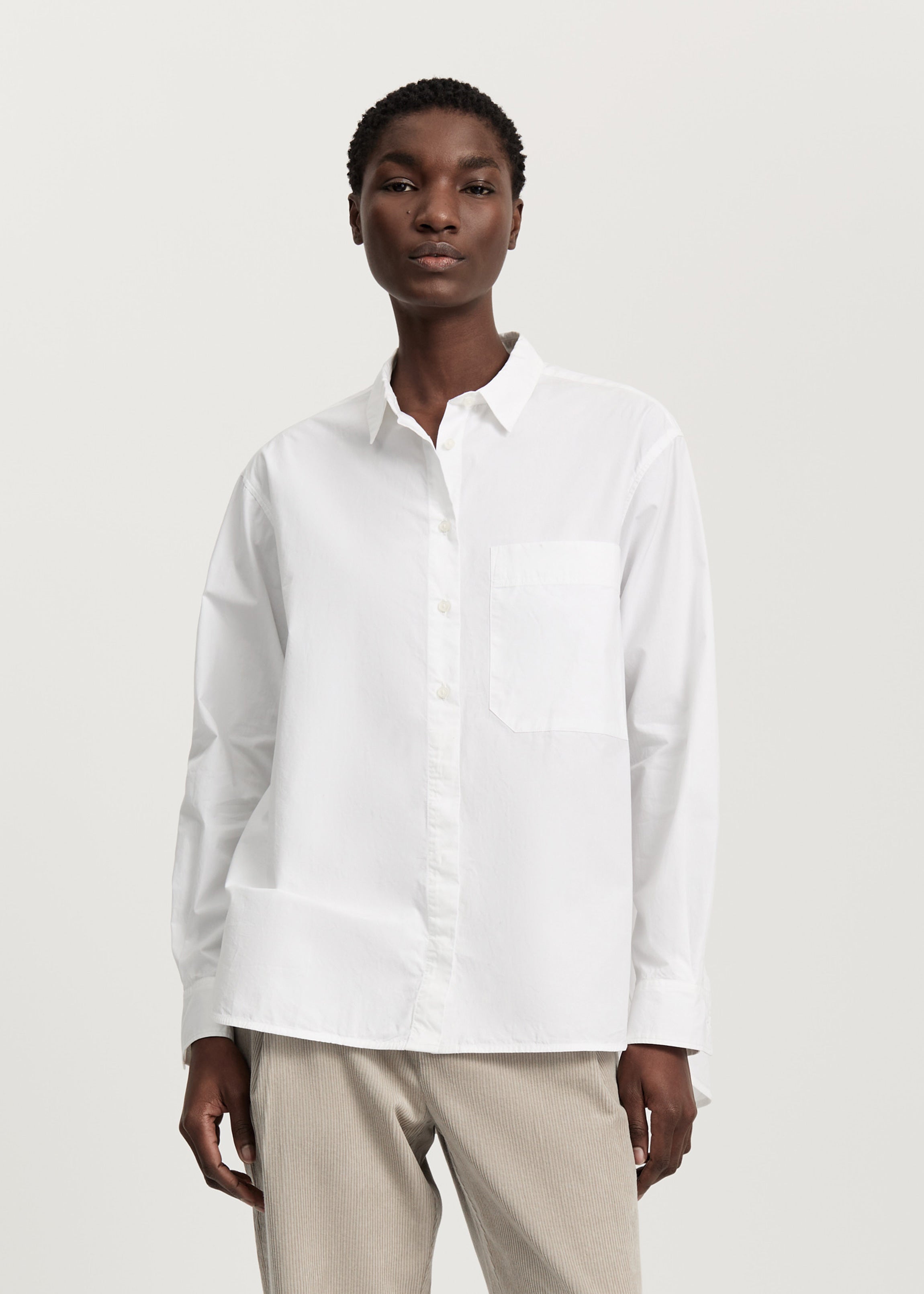 Lynette shirt | White Shirt Woven aiayu