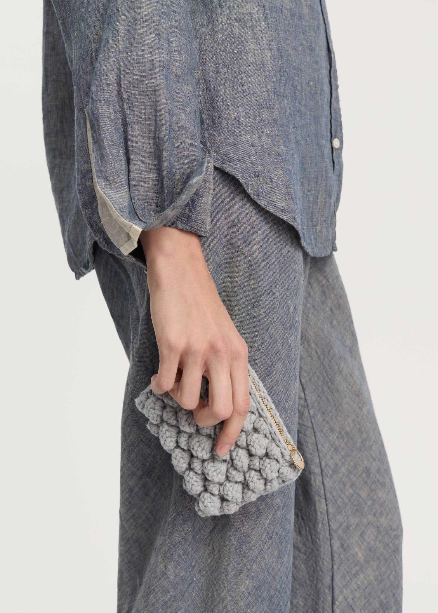 Mala wallet | Warm Grey Purse aiayu