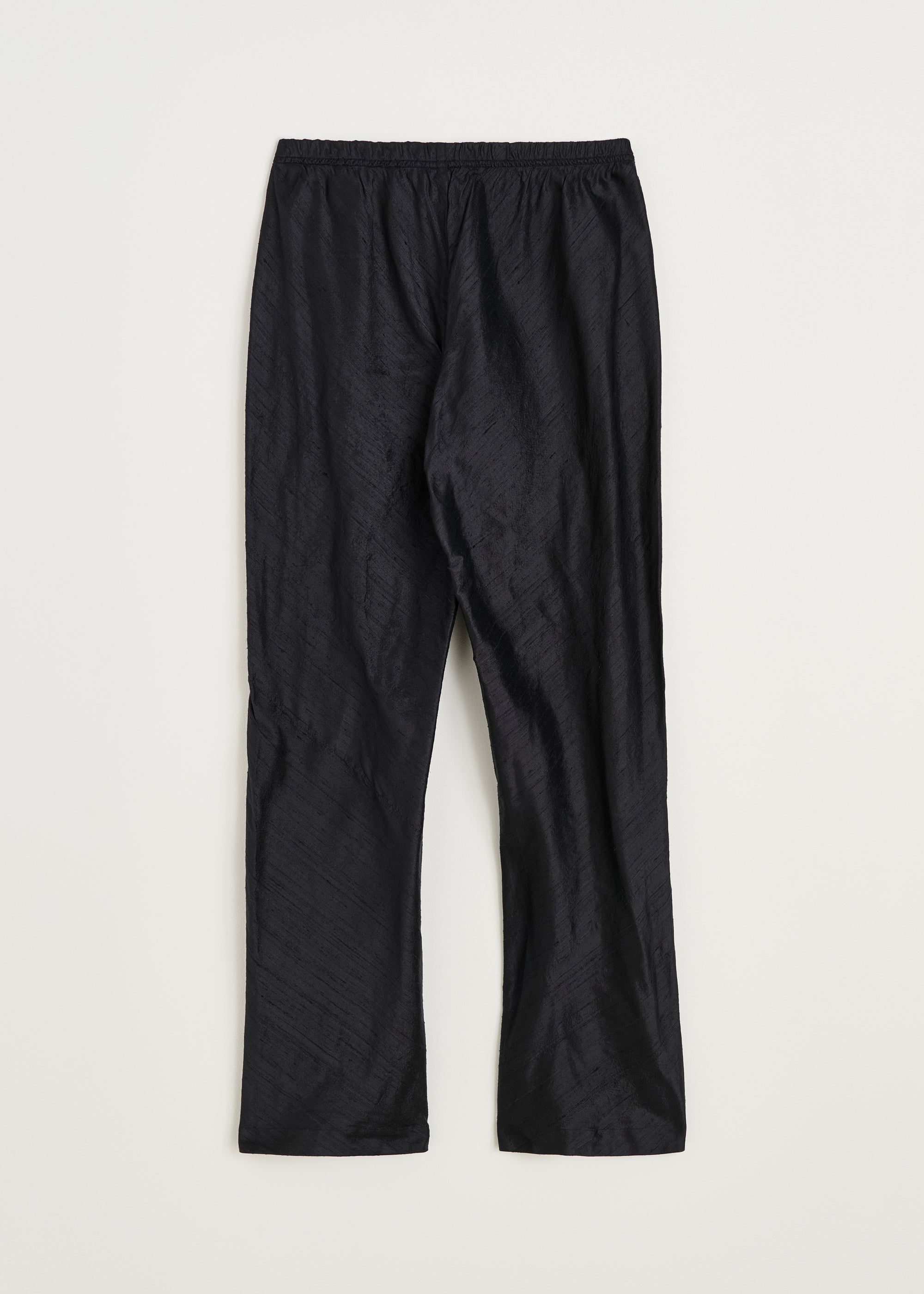 Mara pant silk | Black navy Pants aiayu