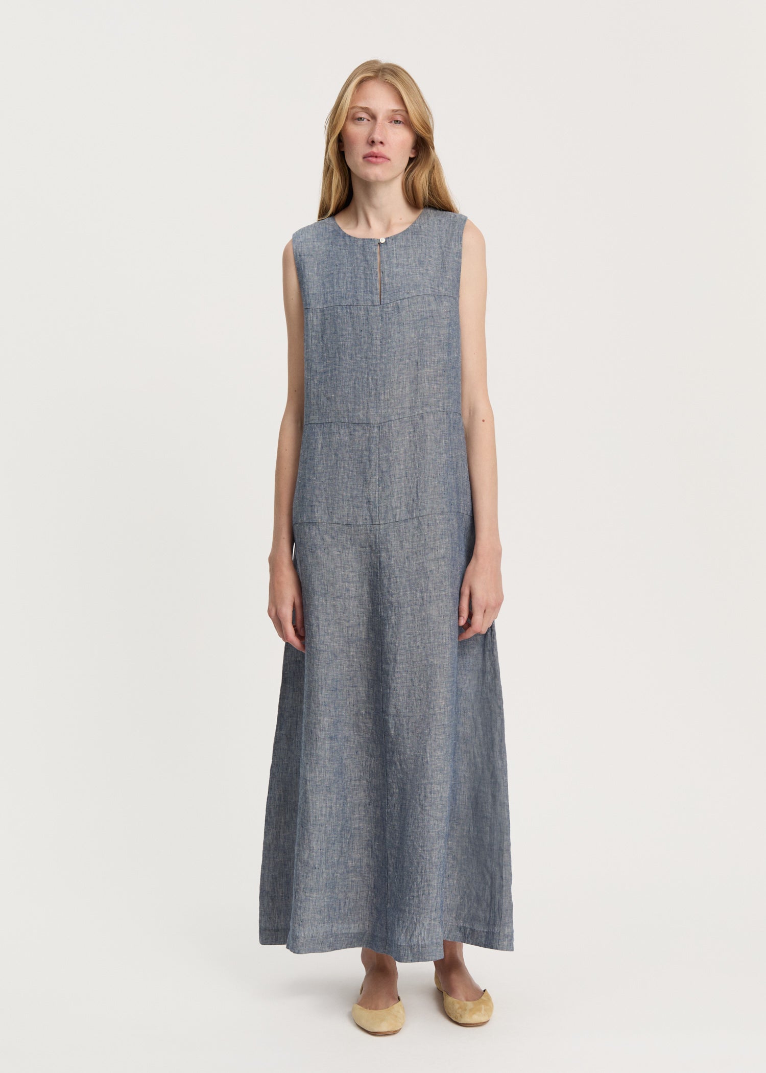 Martha dress linen | Night Sky Dress aiayu