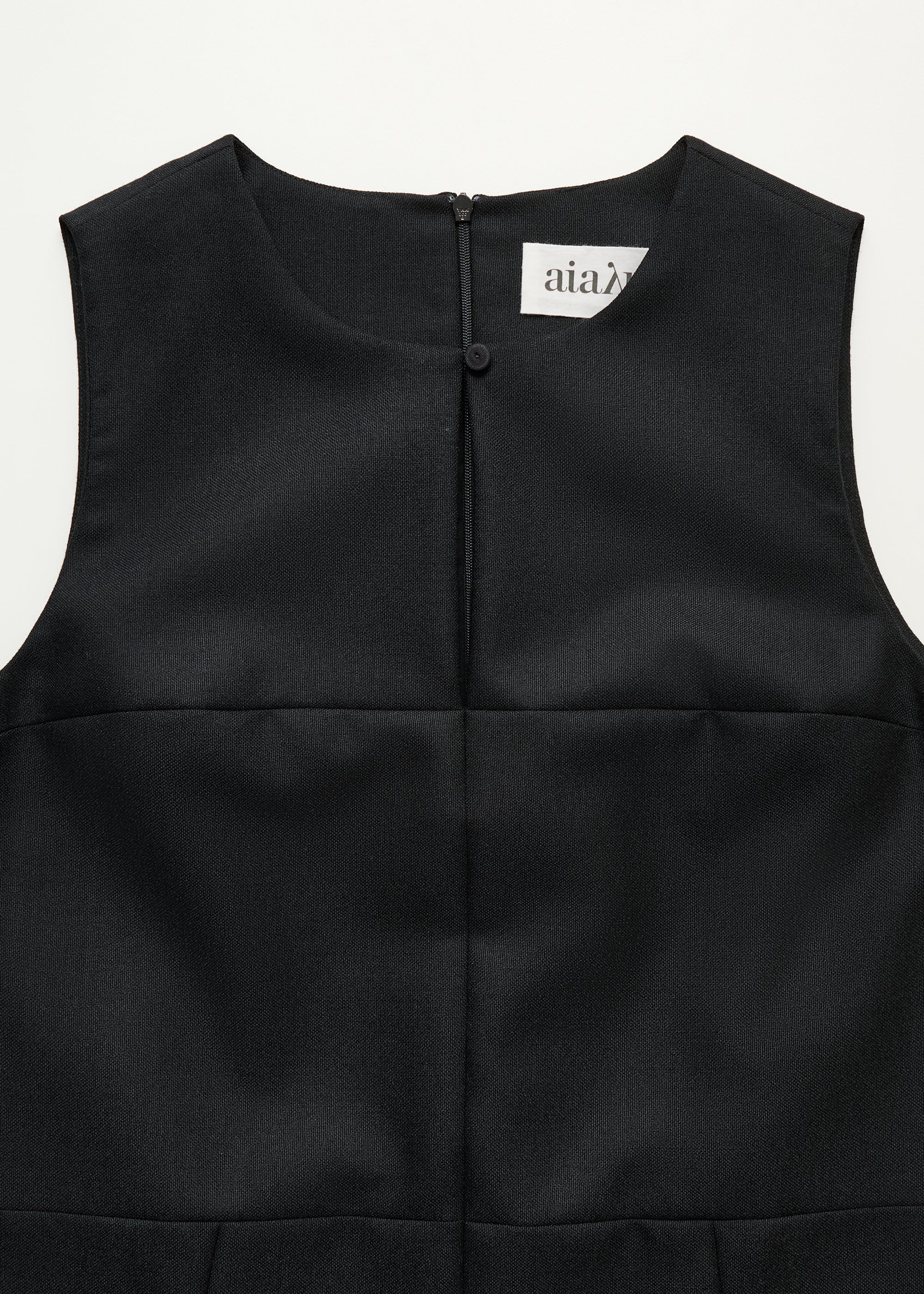 Martha dress mini – wool | Black Dress aiayu