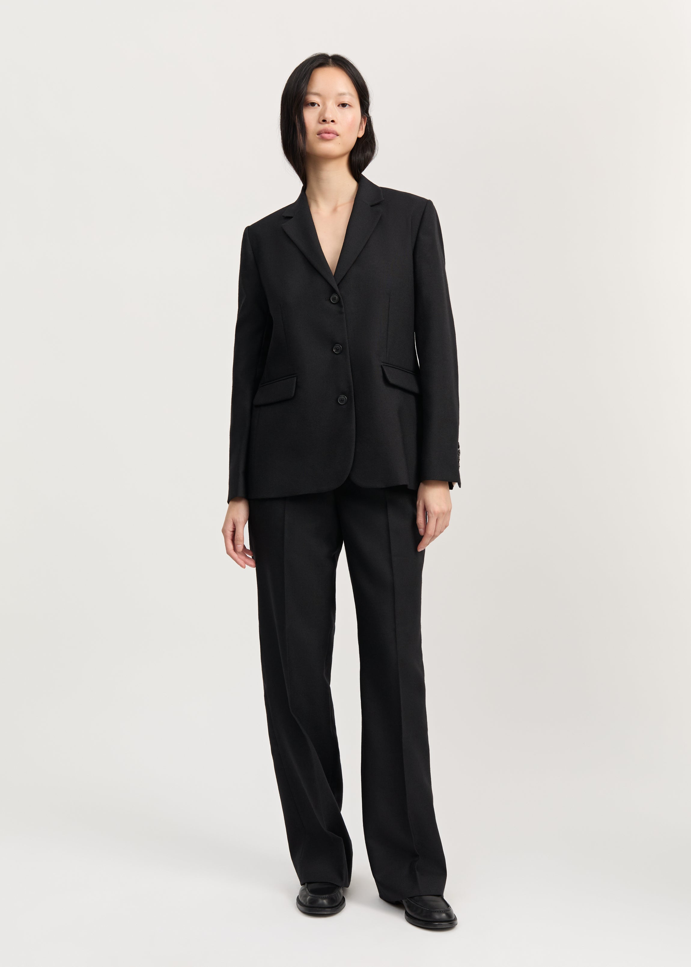 Mason blazer – wool | Black Jacket aiayu