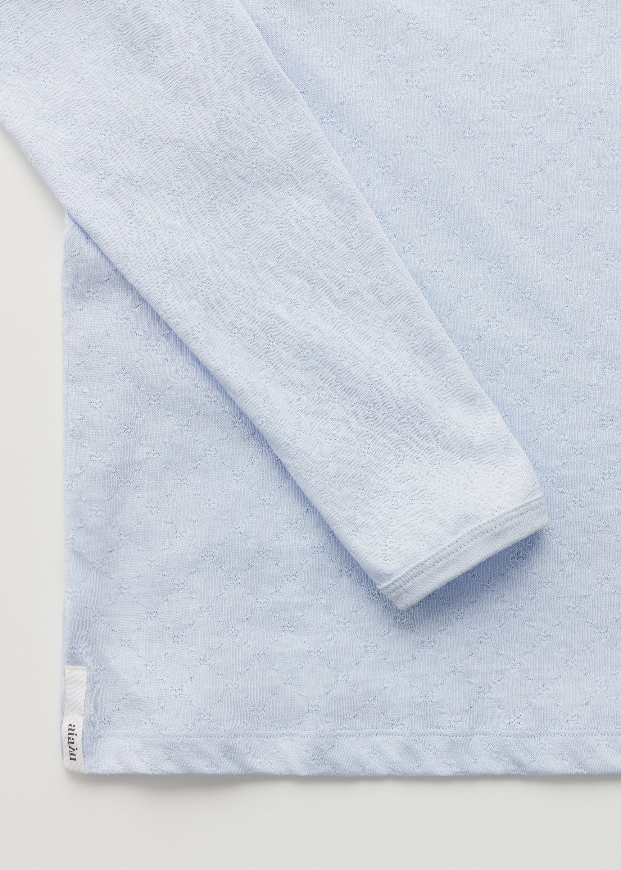 Messhu long sleeve | Light Blue T-shirt aiayu