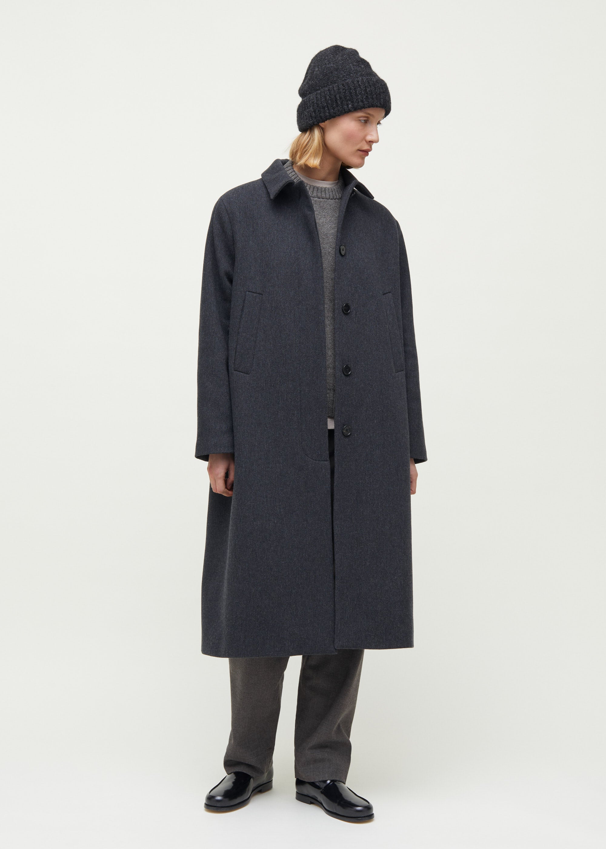 Noah wool – coat | Stormy Coat aiayu