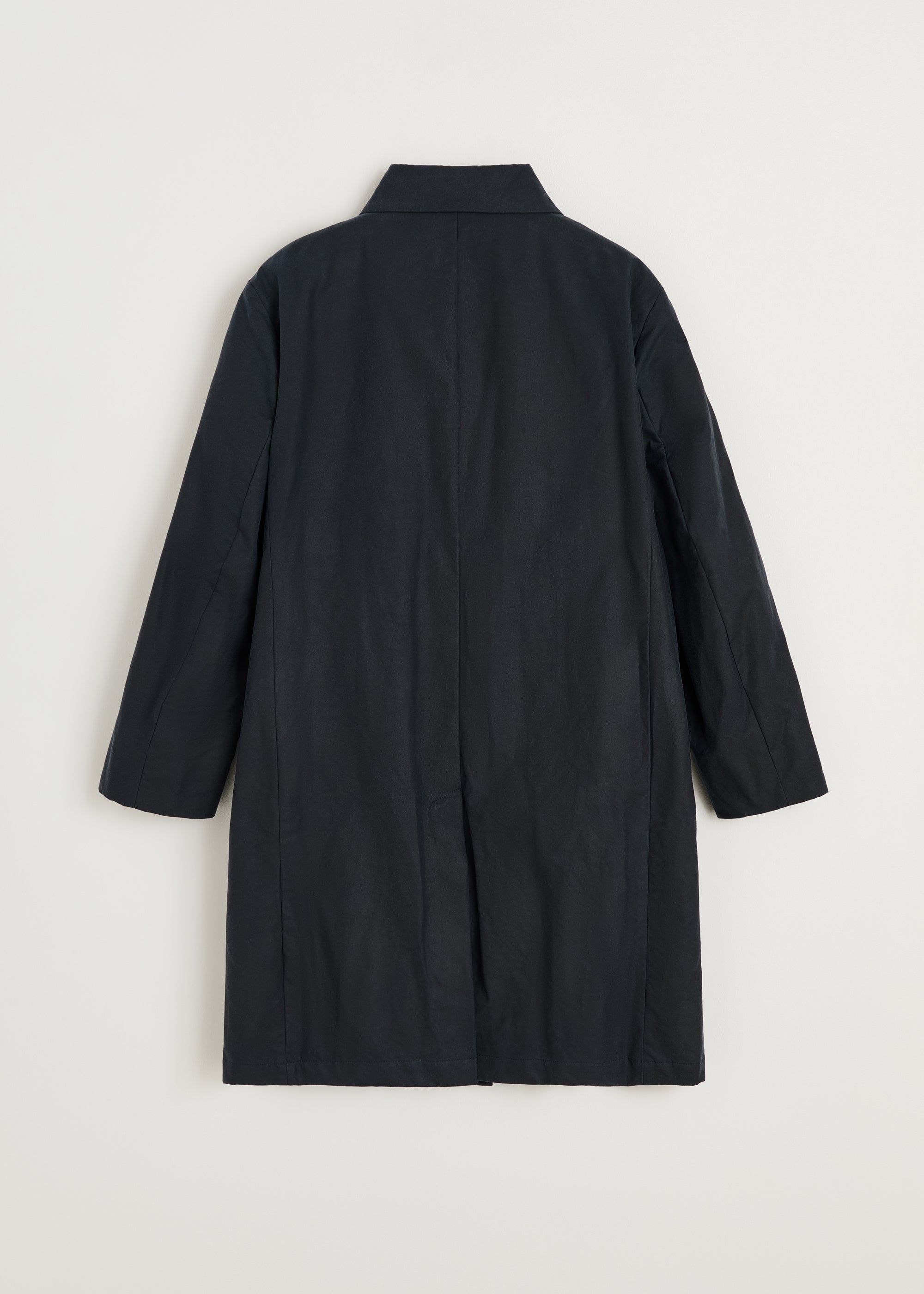 Noor coat – oilskin | Navy Jacket aiayu