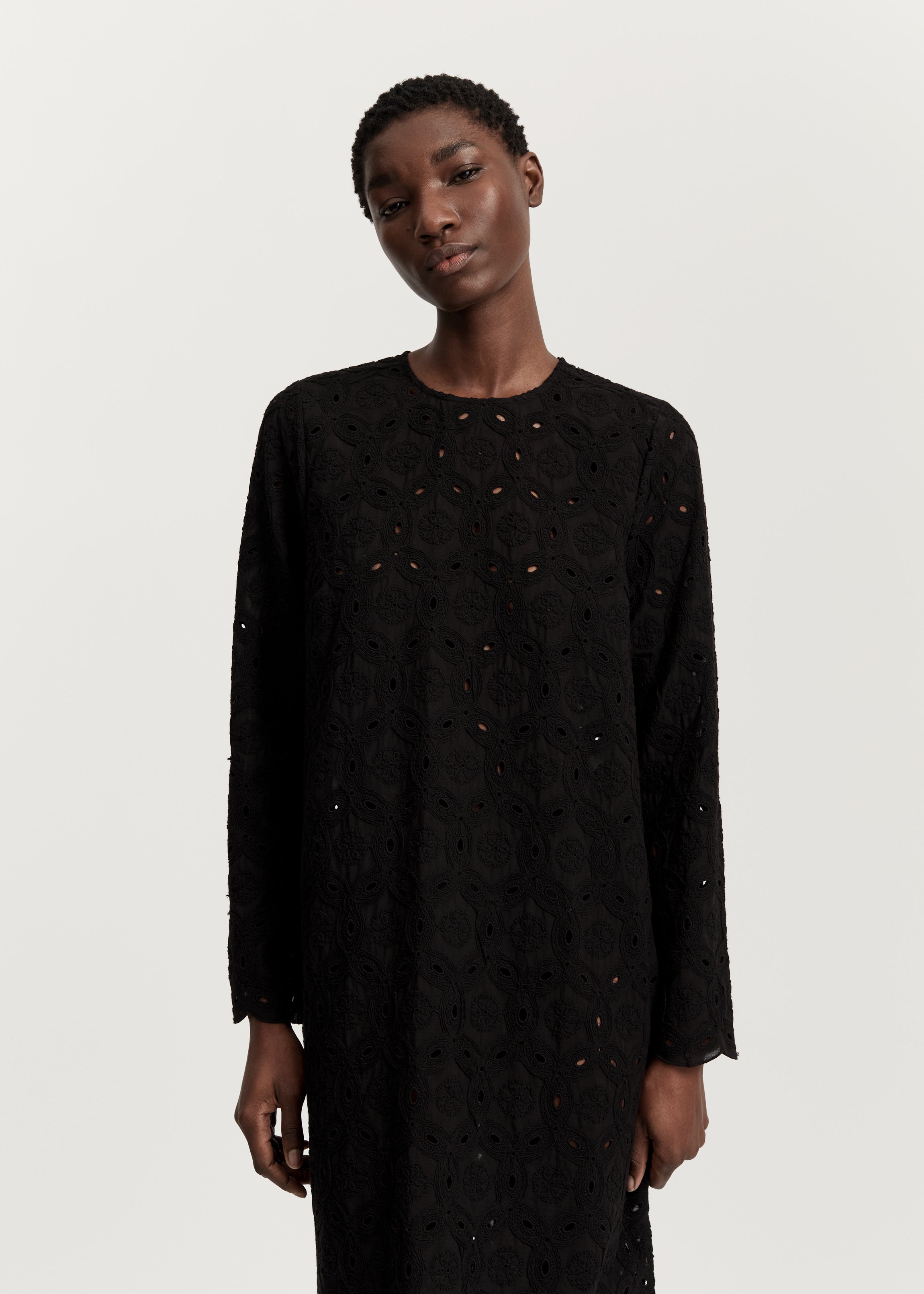 Novia dress embroidery | Black Dress aiayu