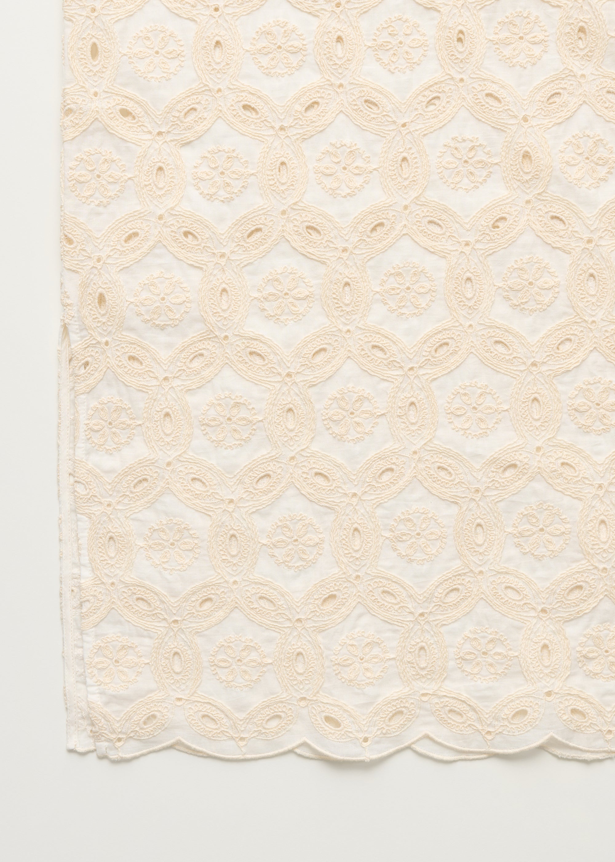 Novia dress embroidery | Pure Ecru Dress aiayu