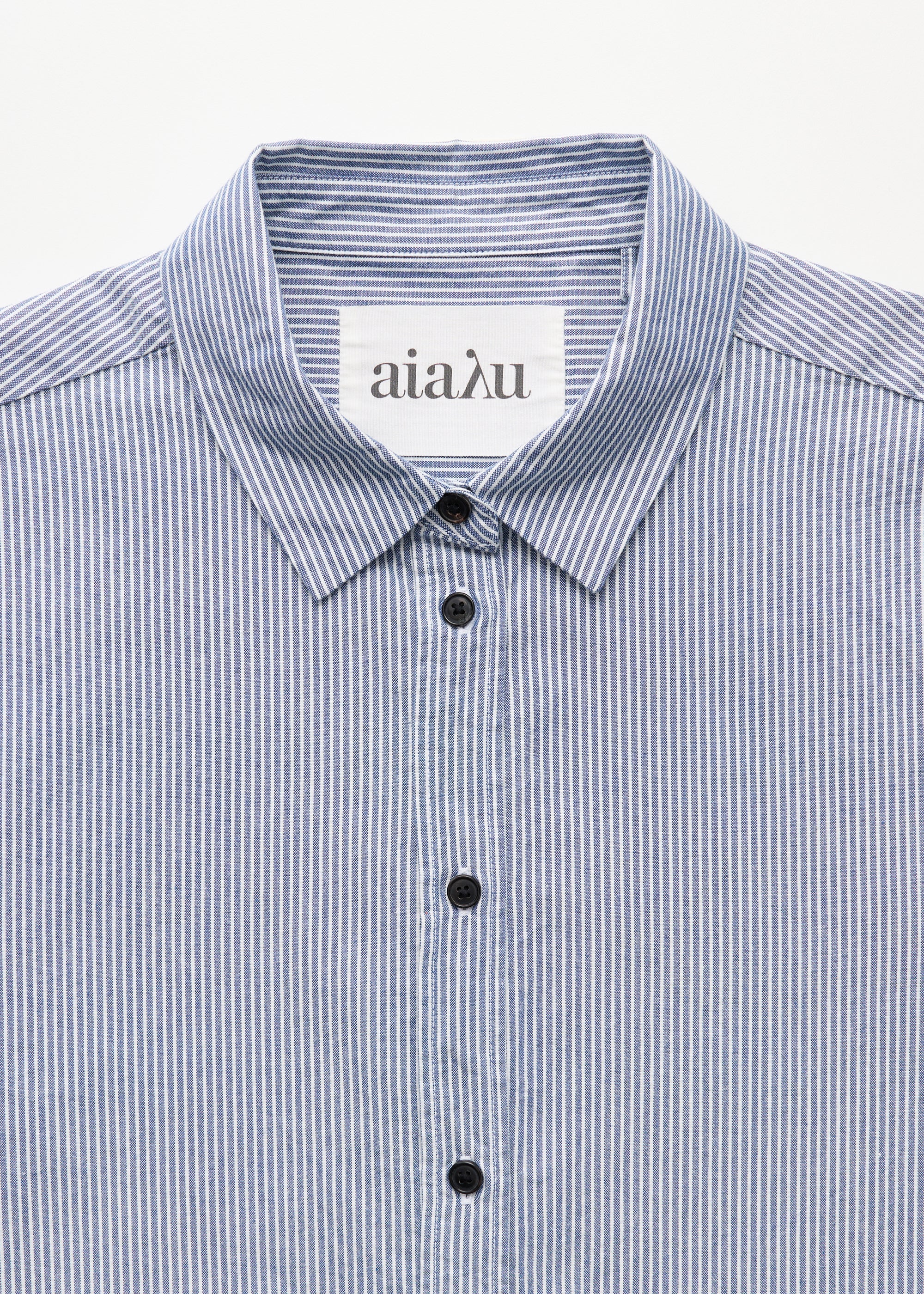 Paulina shirt striped | Mix Blue Boy Shirt Woven aiayu