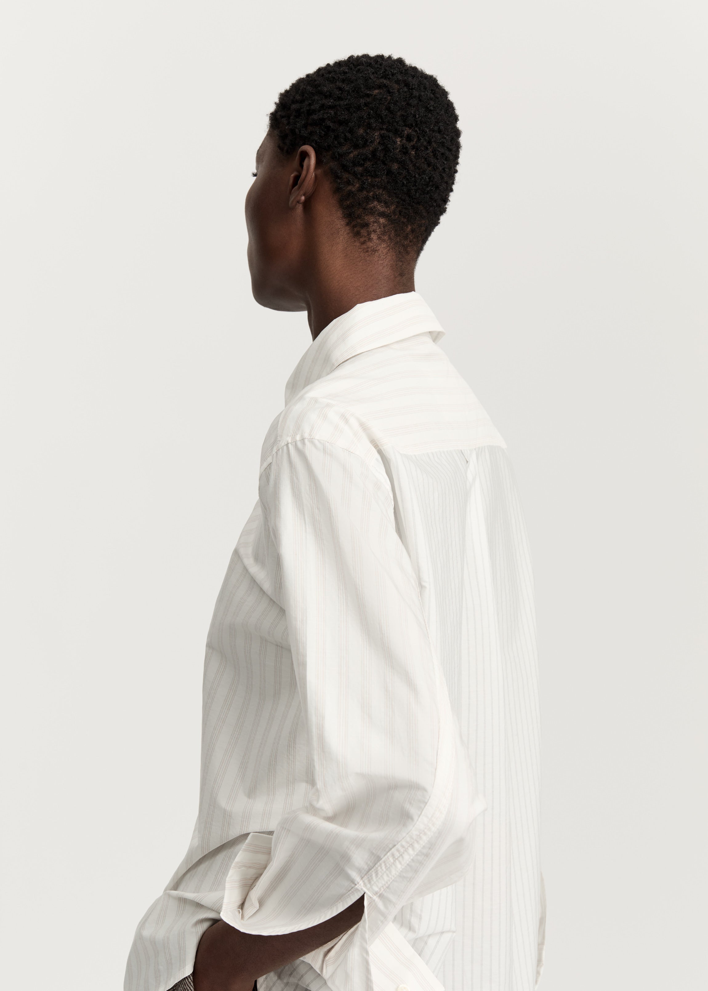 Penny shirt | White Rose Shirt Woven aiayu