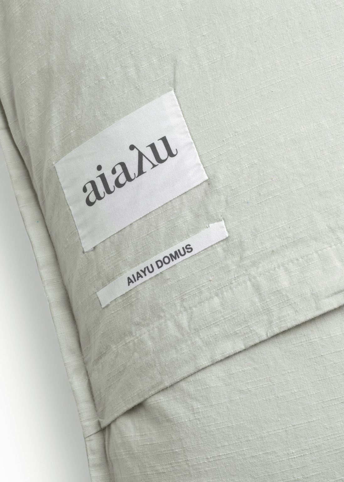 Pillow cotton slub - 50x50 | Water aiayu.dk