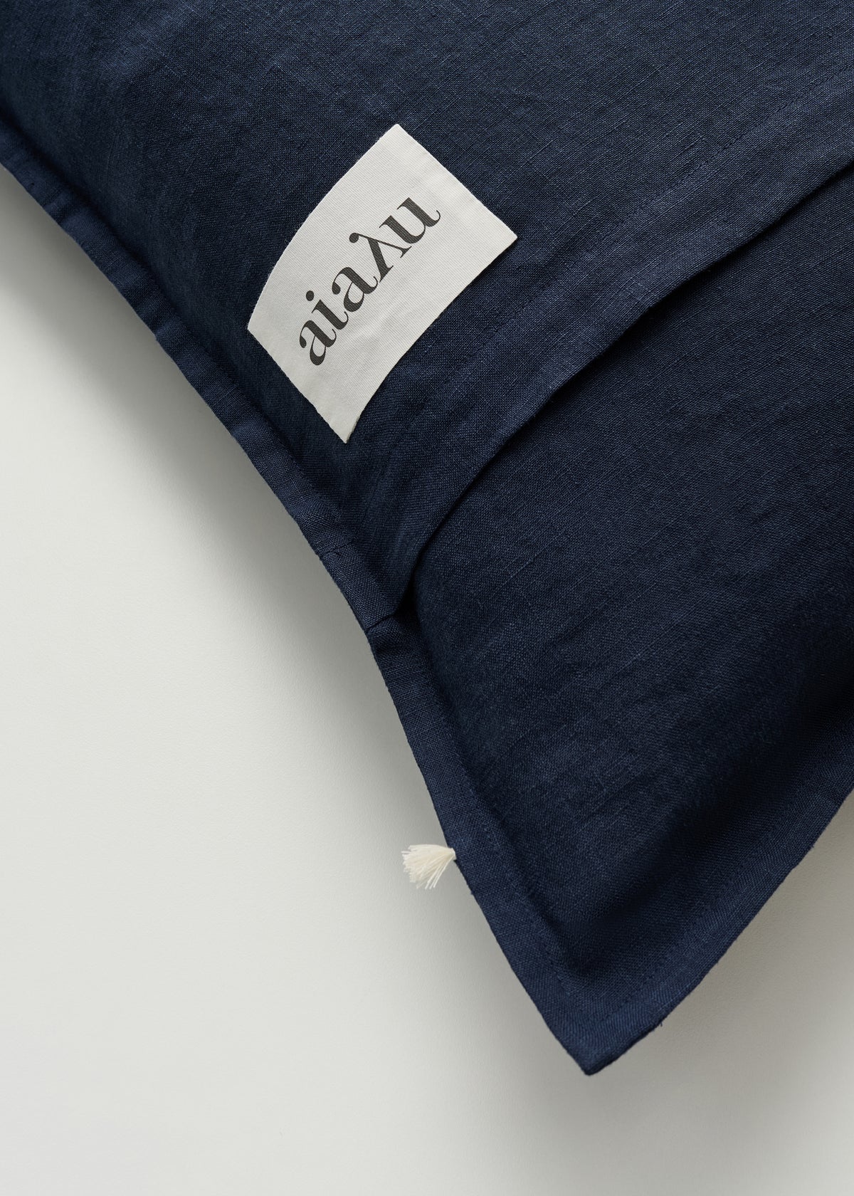 Pillow linen – 50x50 | Navy aiayu.dk