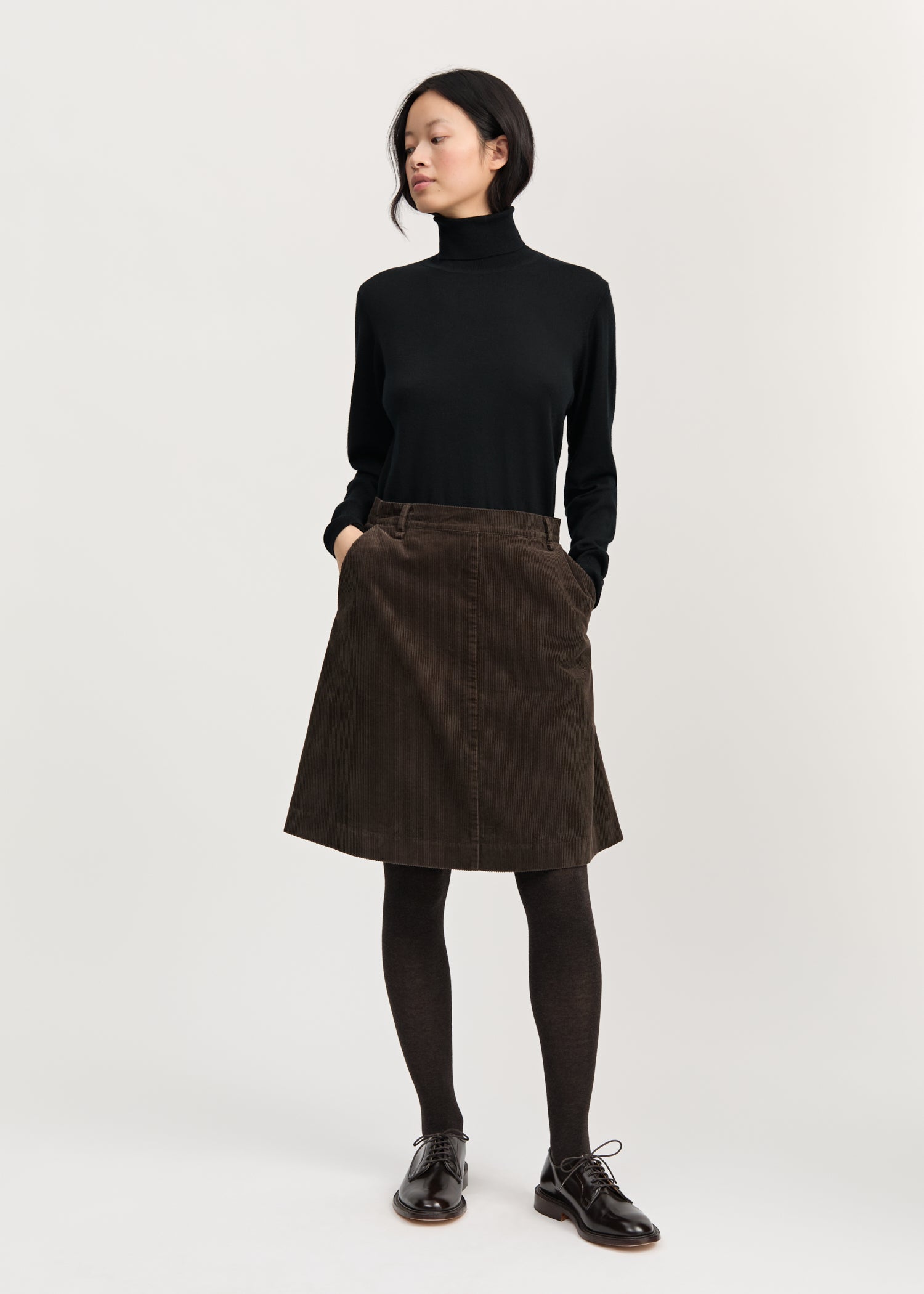 Quinn sweater – merino wool | Black Sweater aiayu