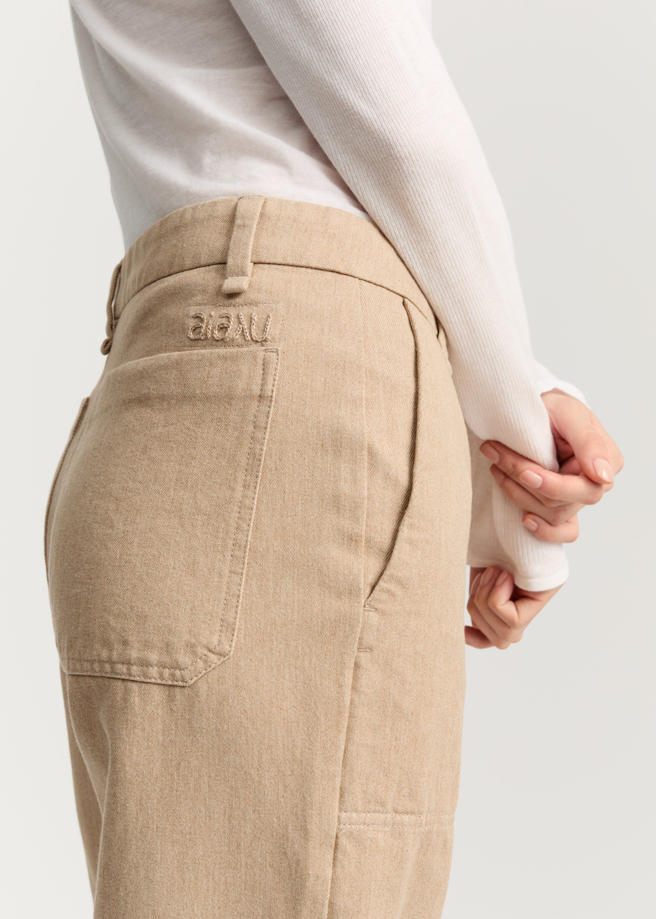 River pant | Oat Pants aiayu