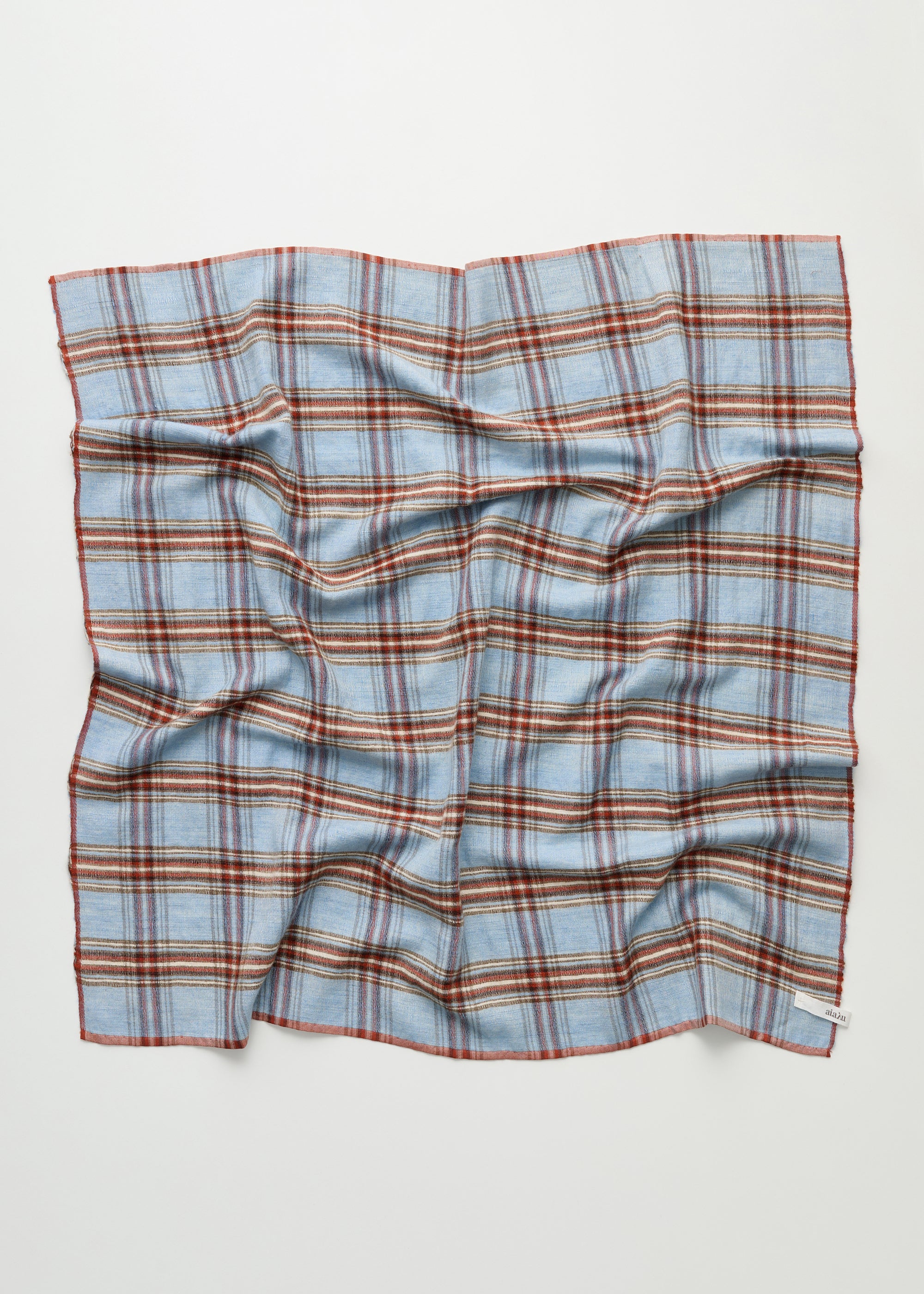 Shilpa scarf – cashmere silk | Mix Sky Blue Scarf aiayu