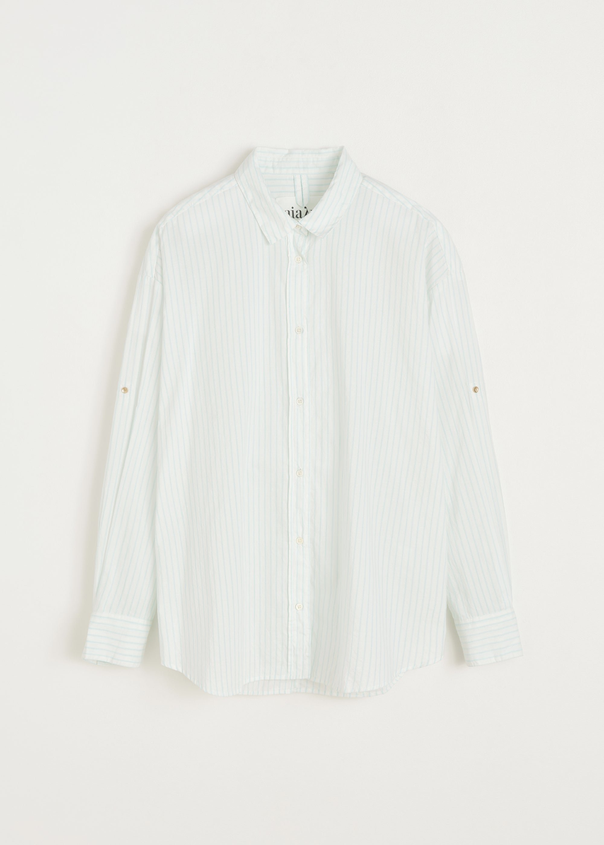 Shirt mist | Mix Opal Blue Shirt Woven aiayu