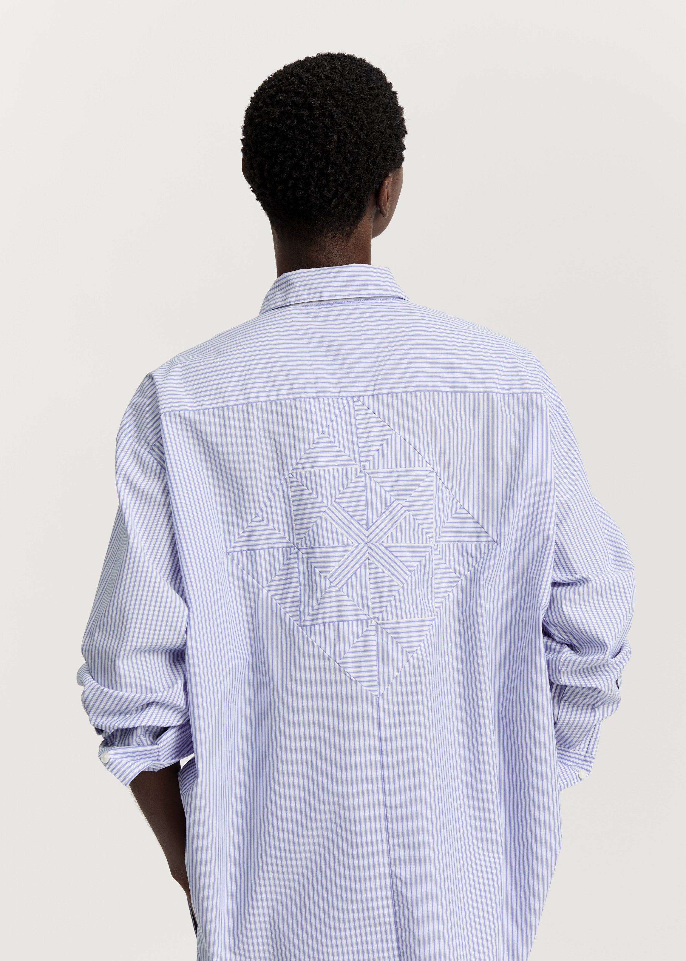 Shirt quilt petite | Mix Air Blue Shirt Woven aiayu