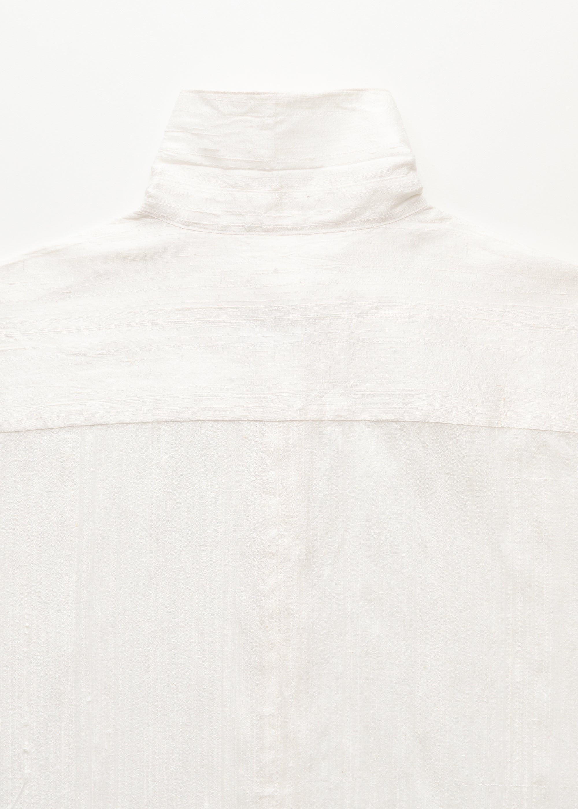 Shirt – recycled silk | Pure Ecru Shirt Woven aiayu