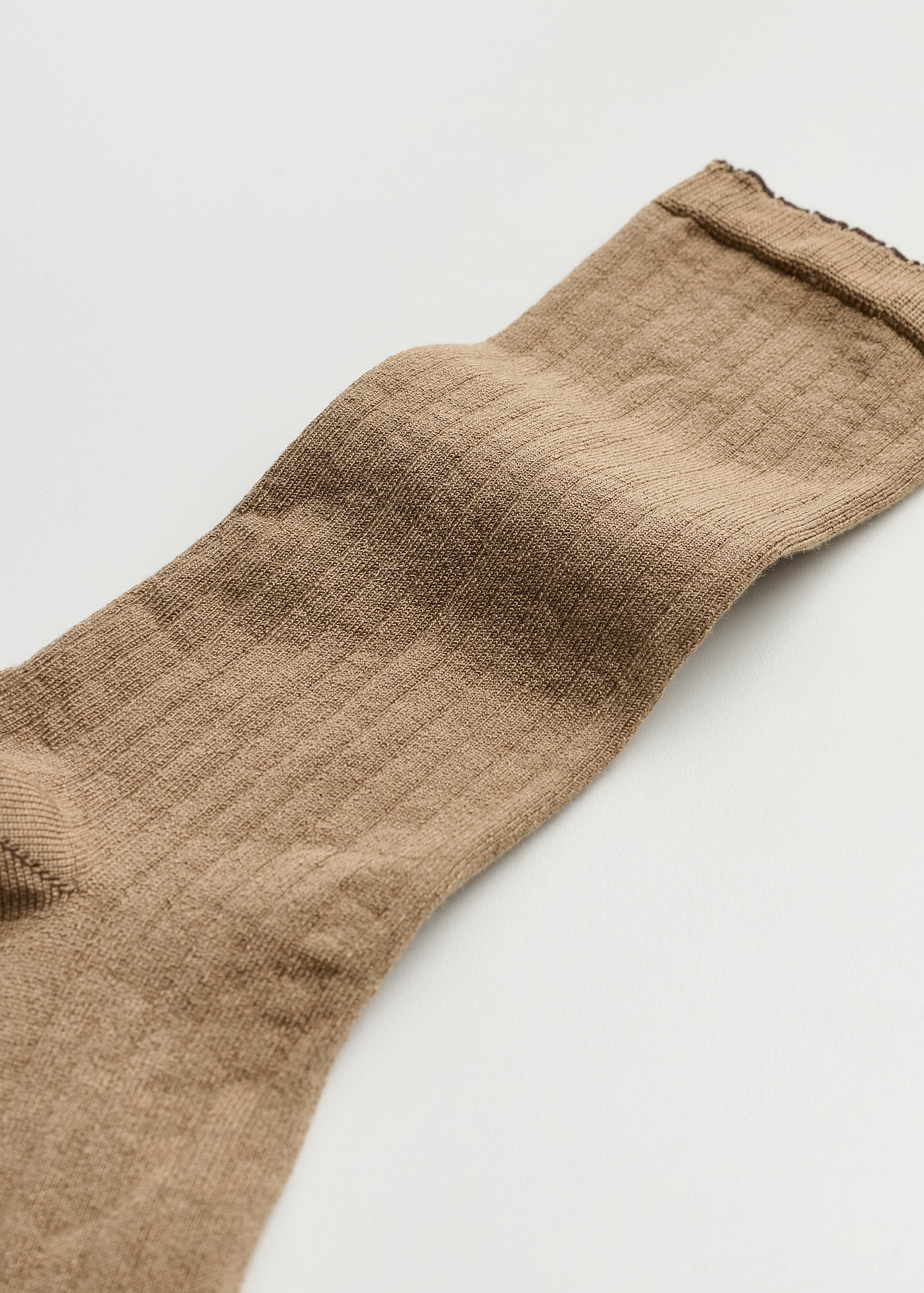 Silk rib socks | Golden Light Socks aiayu