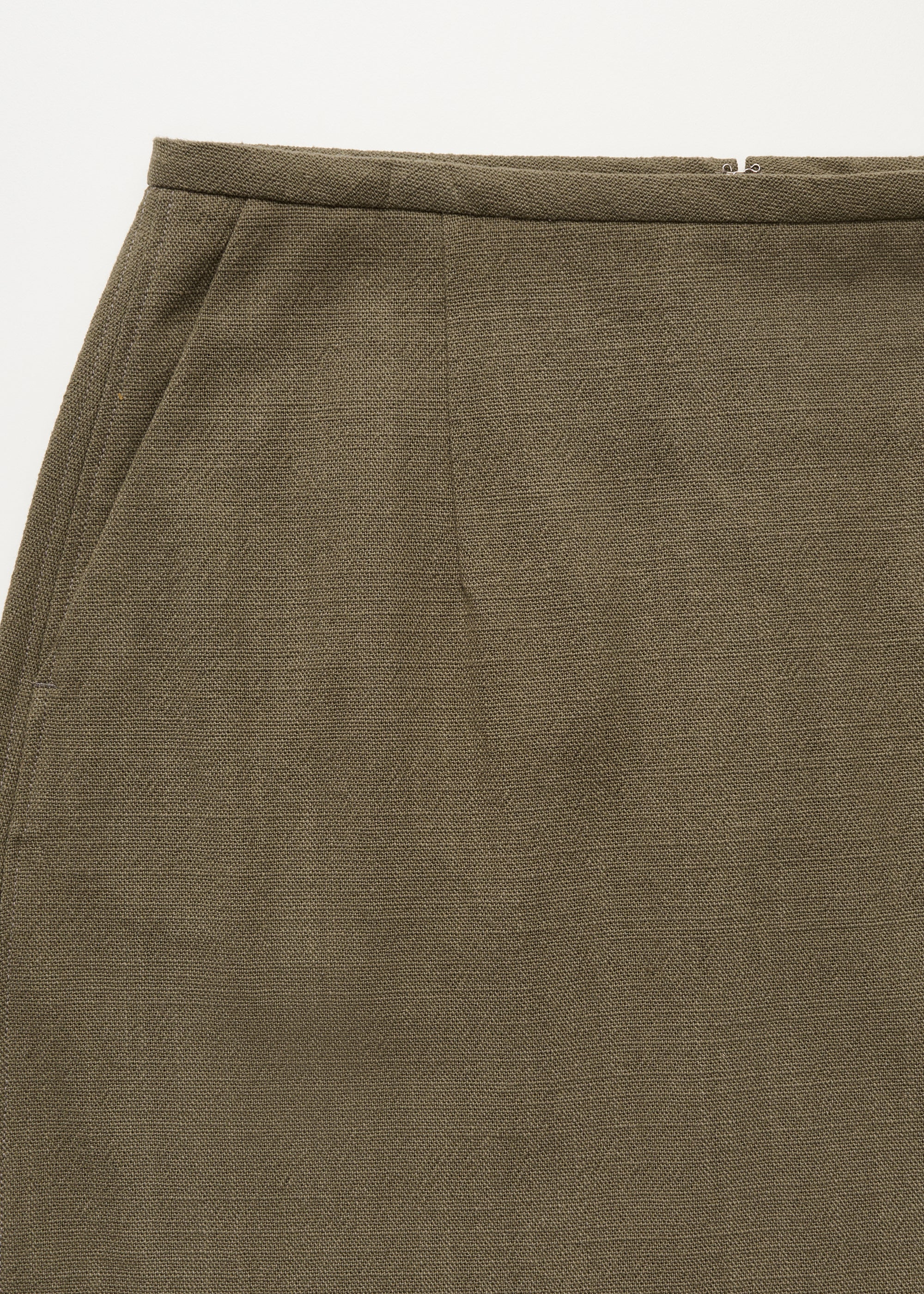 Skirt cotton | Green Wood Skirt aiayu