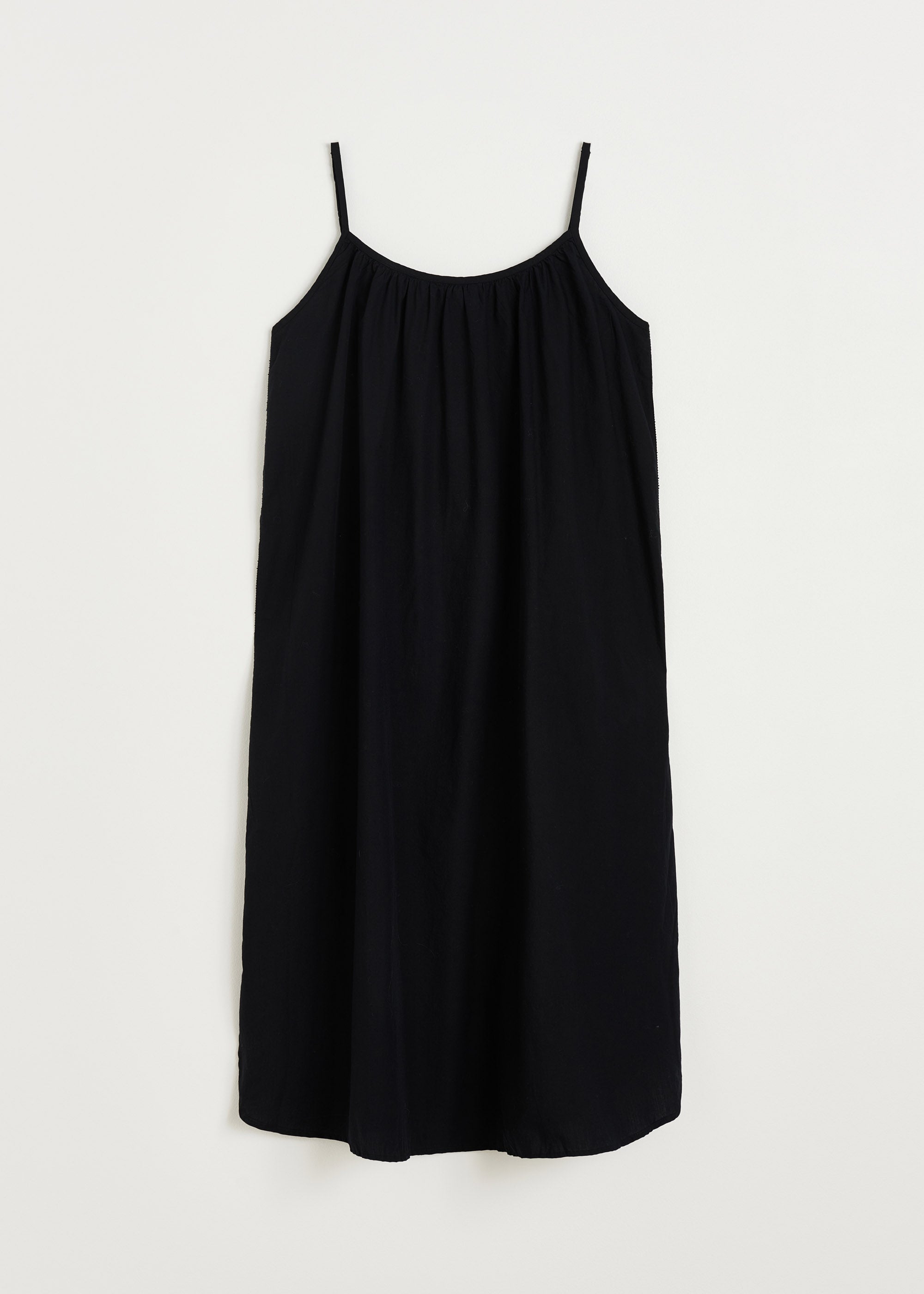 Strap dress | Black Navy Dress aiayu