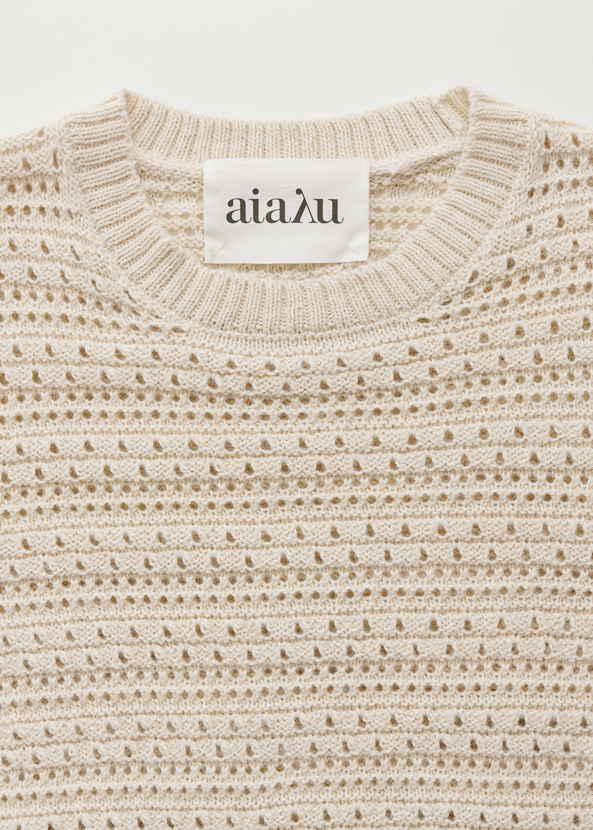 Tamaya sweater - pure llama | Albicant Sweater aiayu