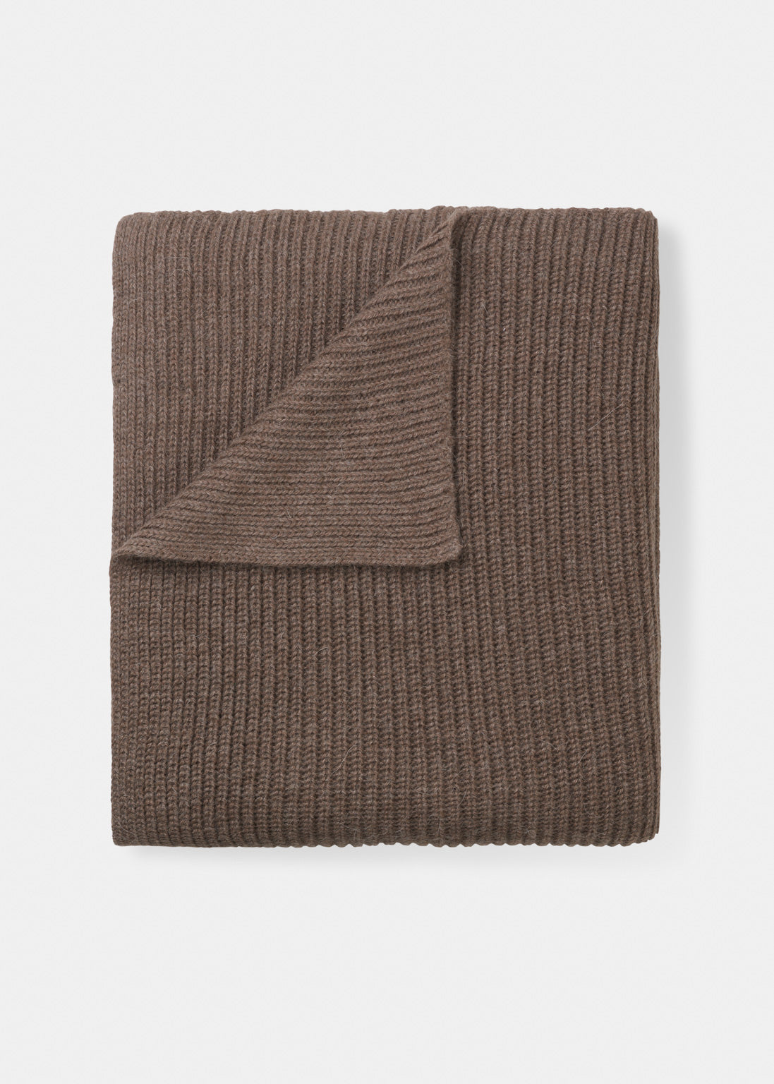 Tito llama wool throw - 130x160 | Brownie Throw aiayu