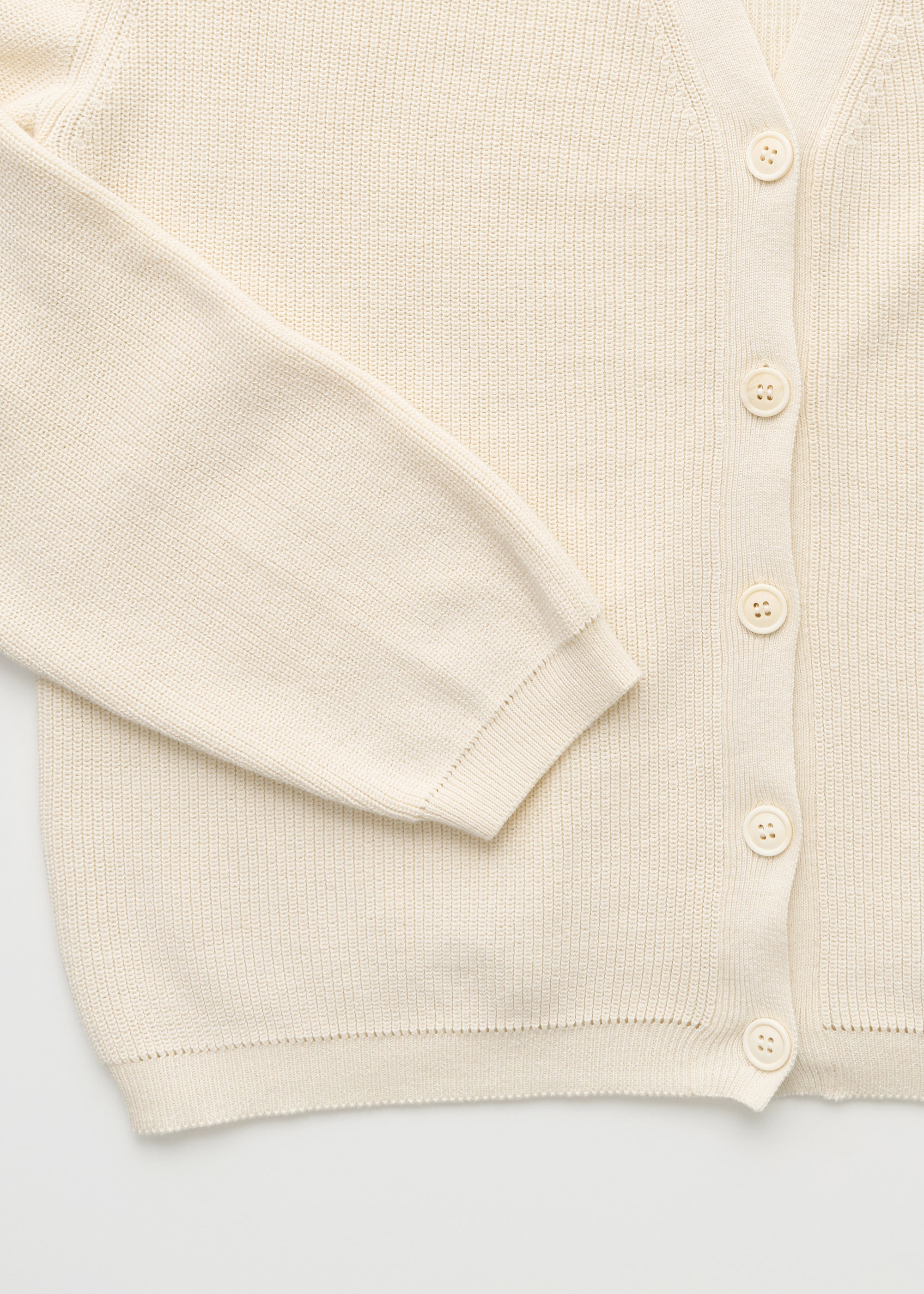 Vada cardigan | Pure Ecru Cardigan aiayu