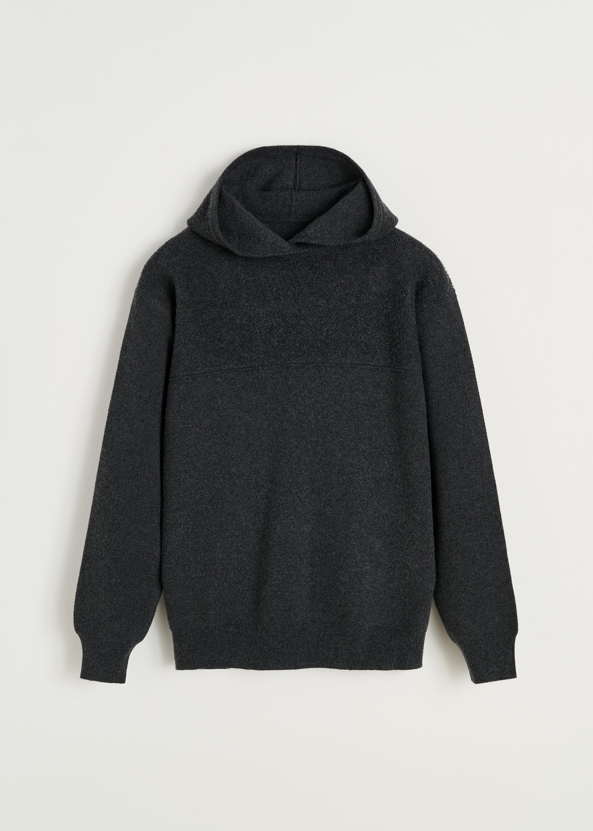 Vargas hoodie – cashmere | Antracite Sweater aiayu