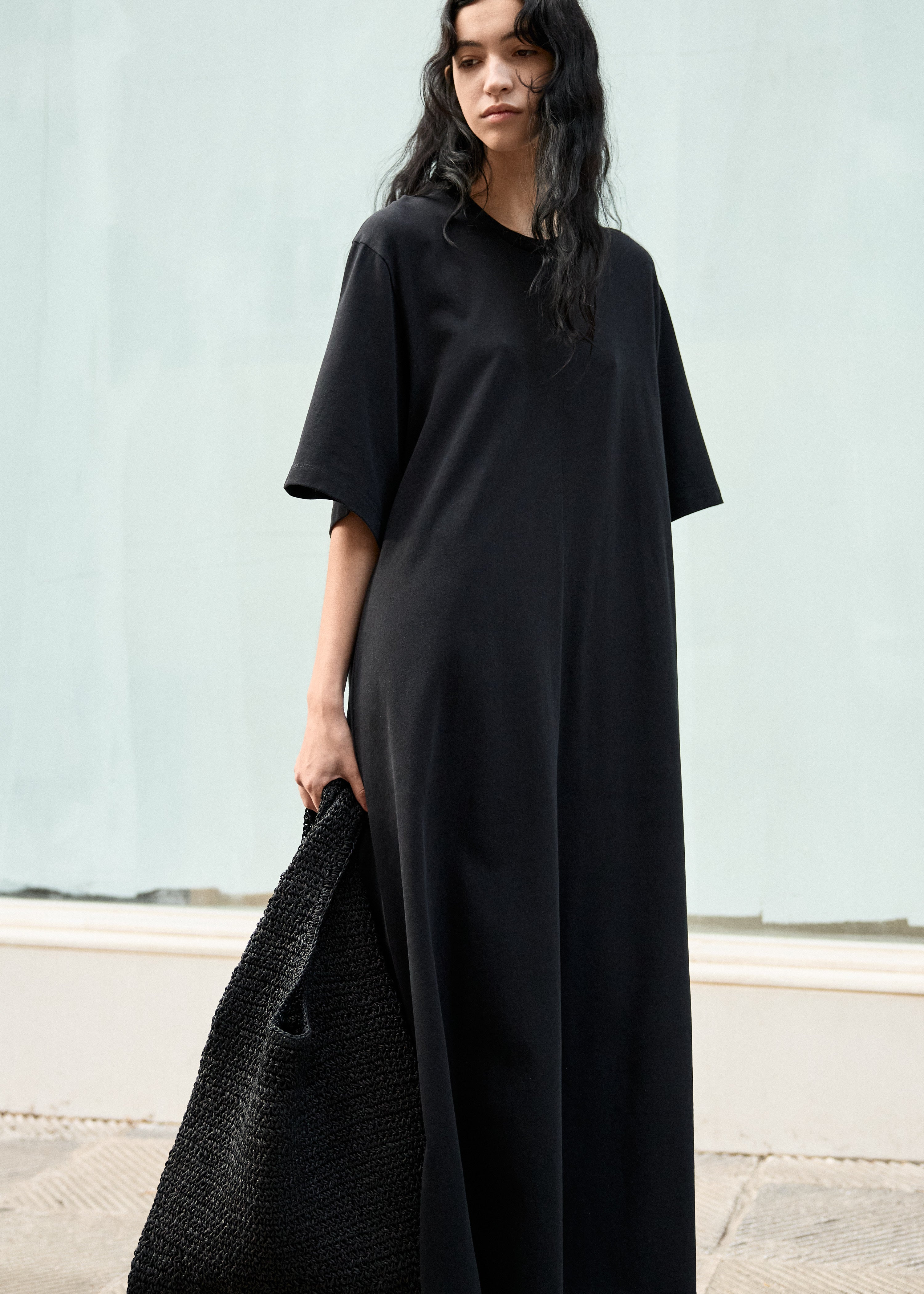 Gita circular dress | Black Dress aiayu