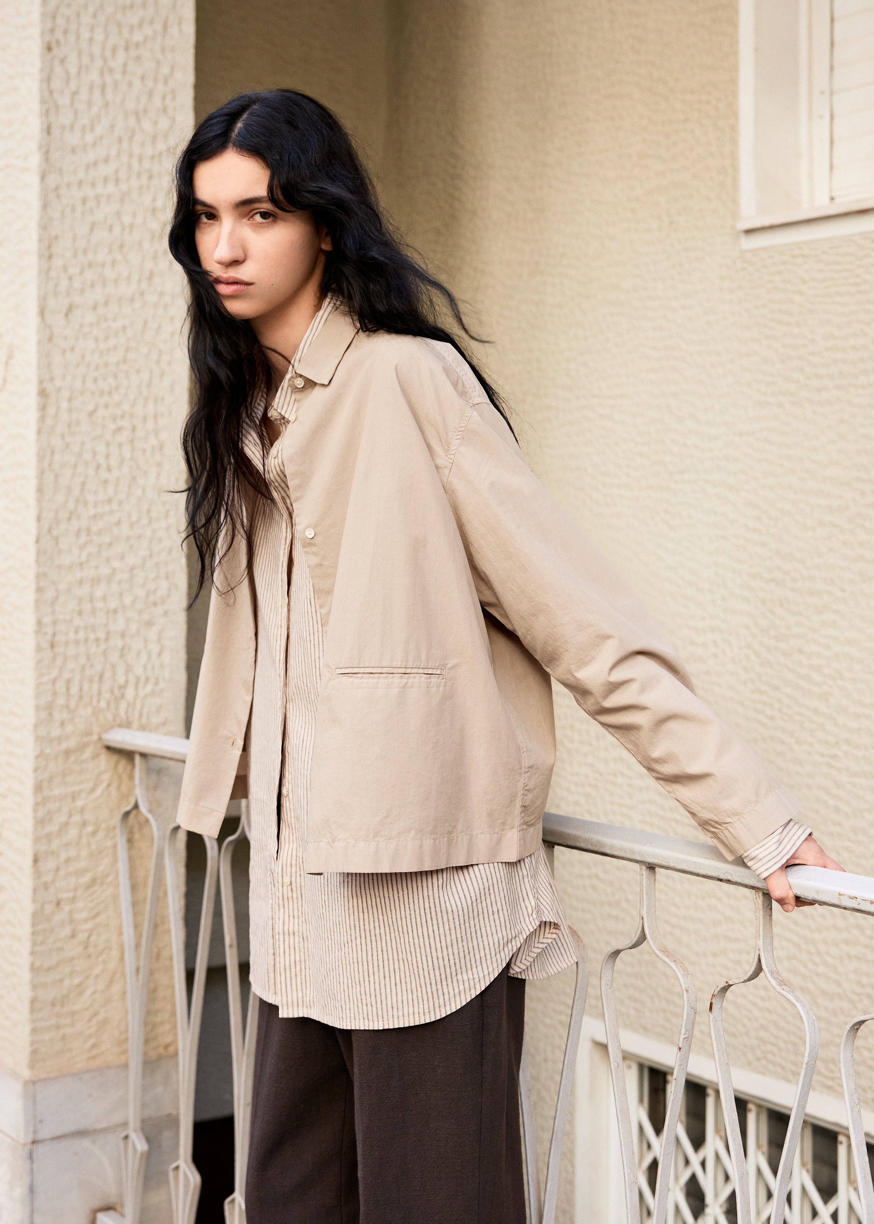 Atla shirt | Dried Herb Shirt Woven aiayu