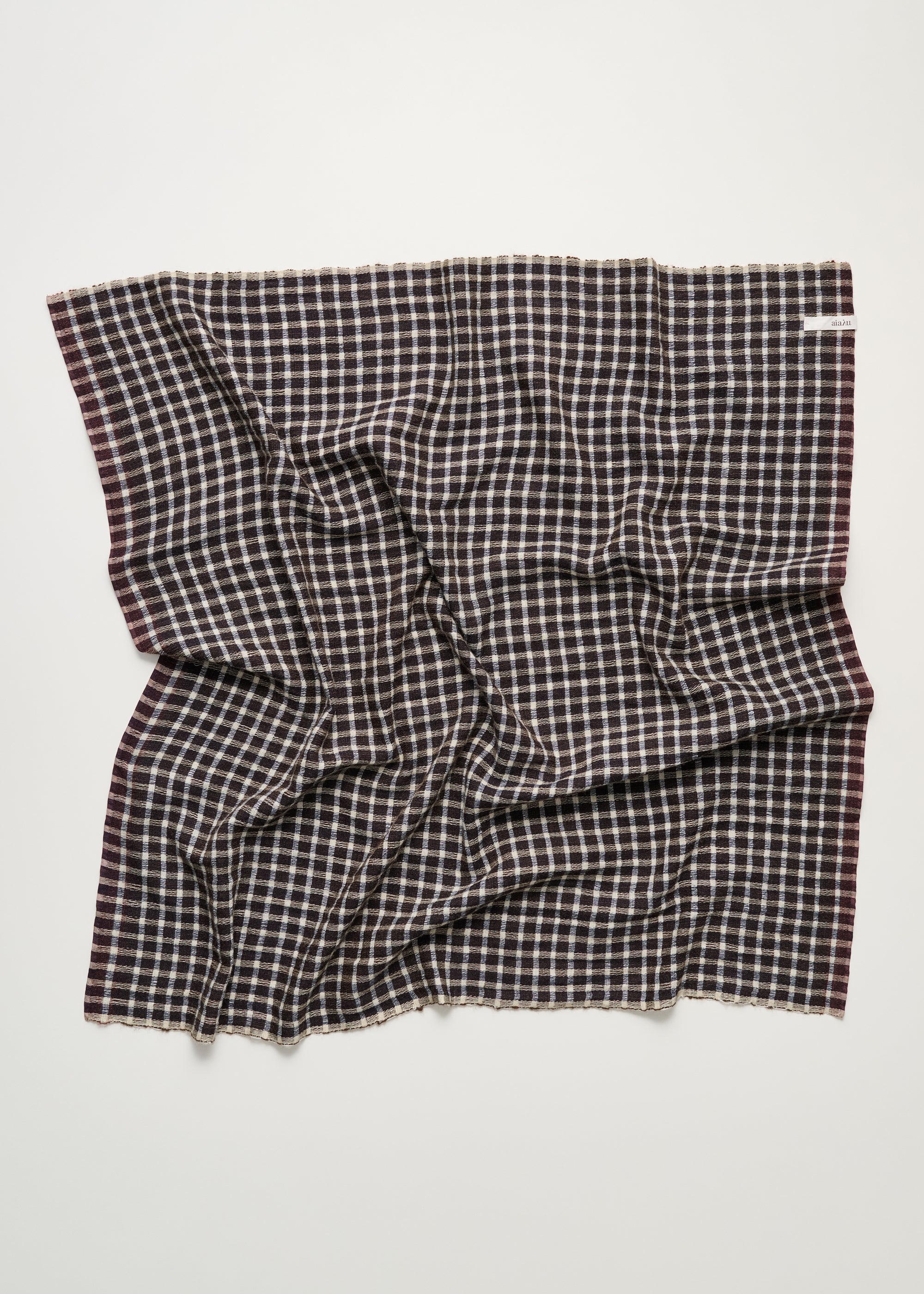 Adelina scarf – cashmere silk | Mix Brown Scarf aiayu
