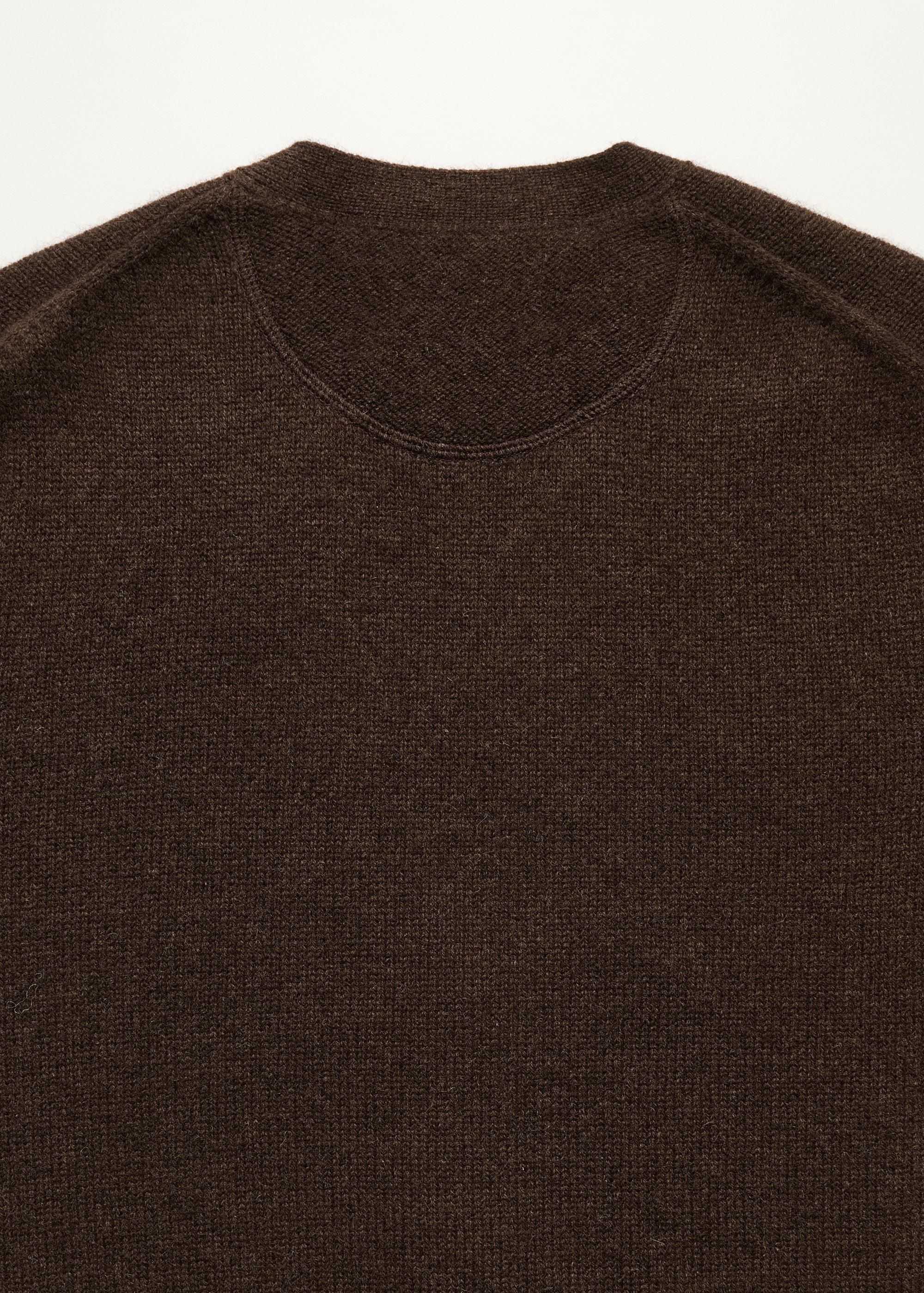 Alexa cardigan – pure yak | Pure Dark Brown Cardigan aiayu