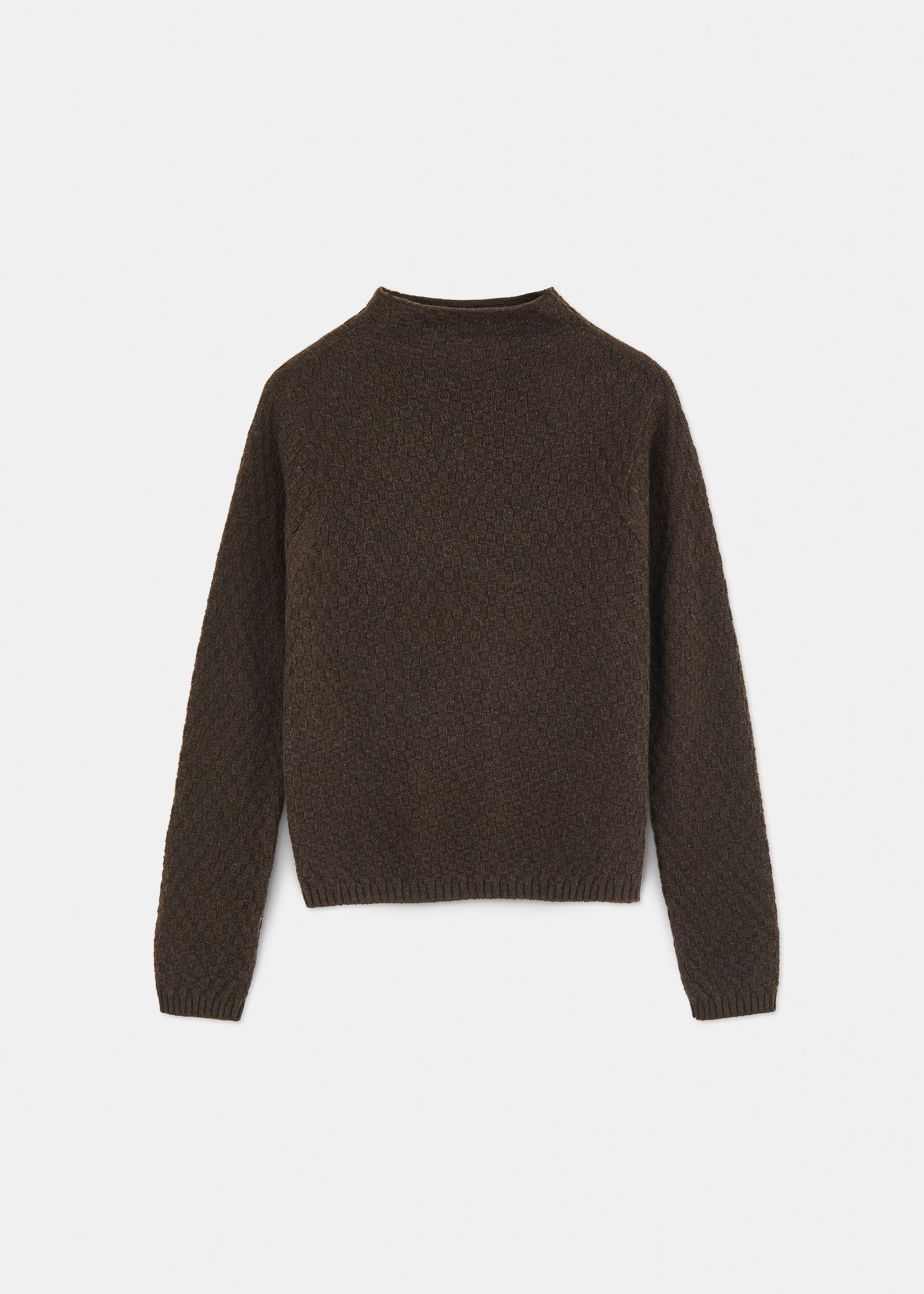 Alvilda yak sweater | Pure Dark Brown