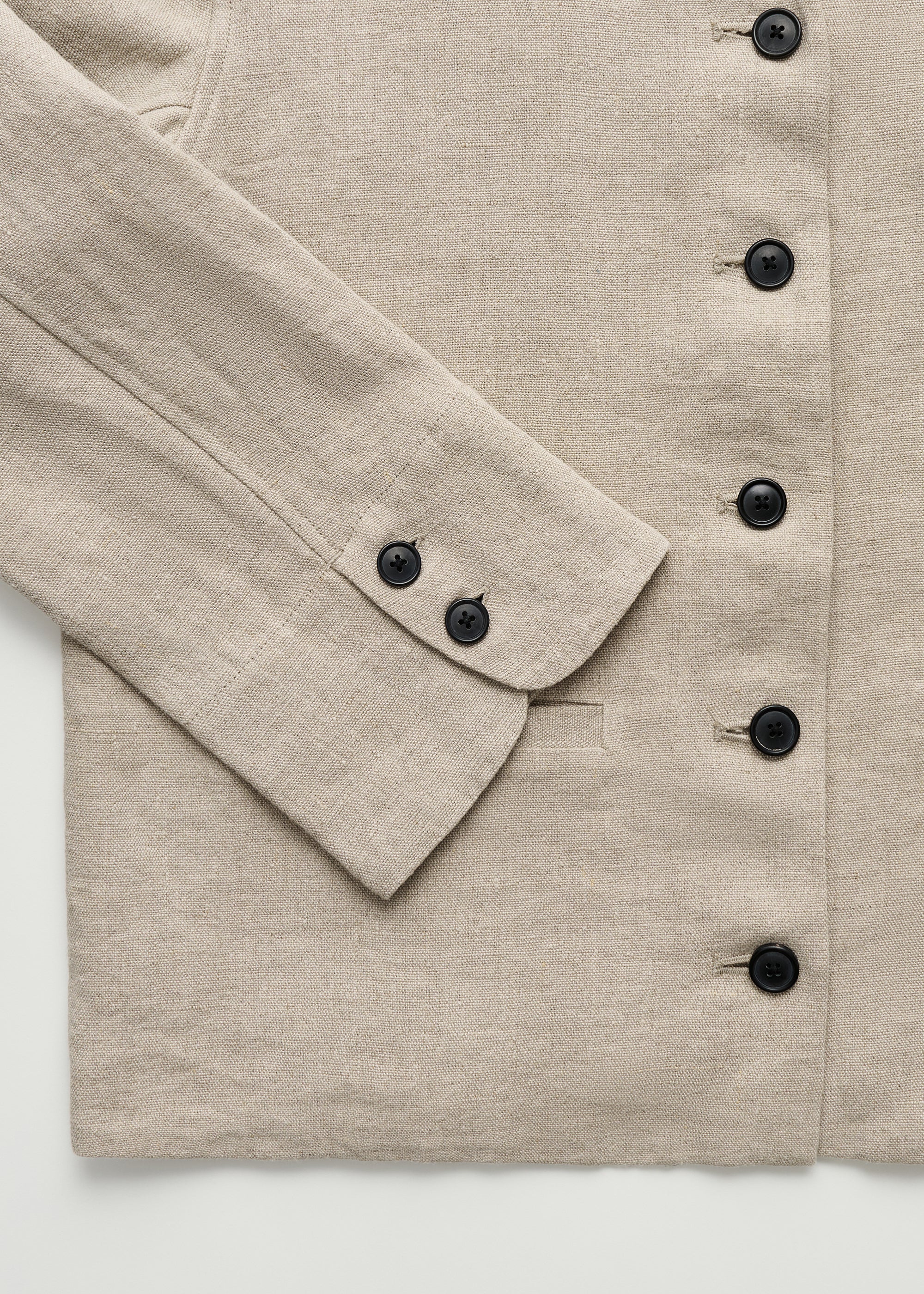 Angela jacket heavy linen | Pure Natural