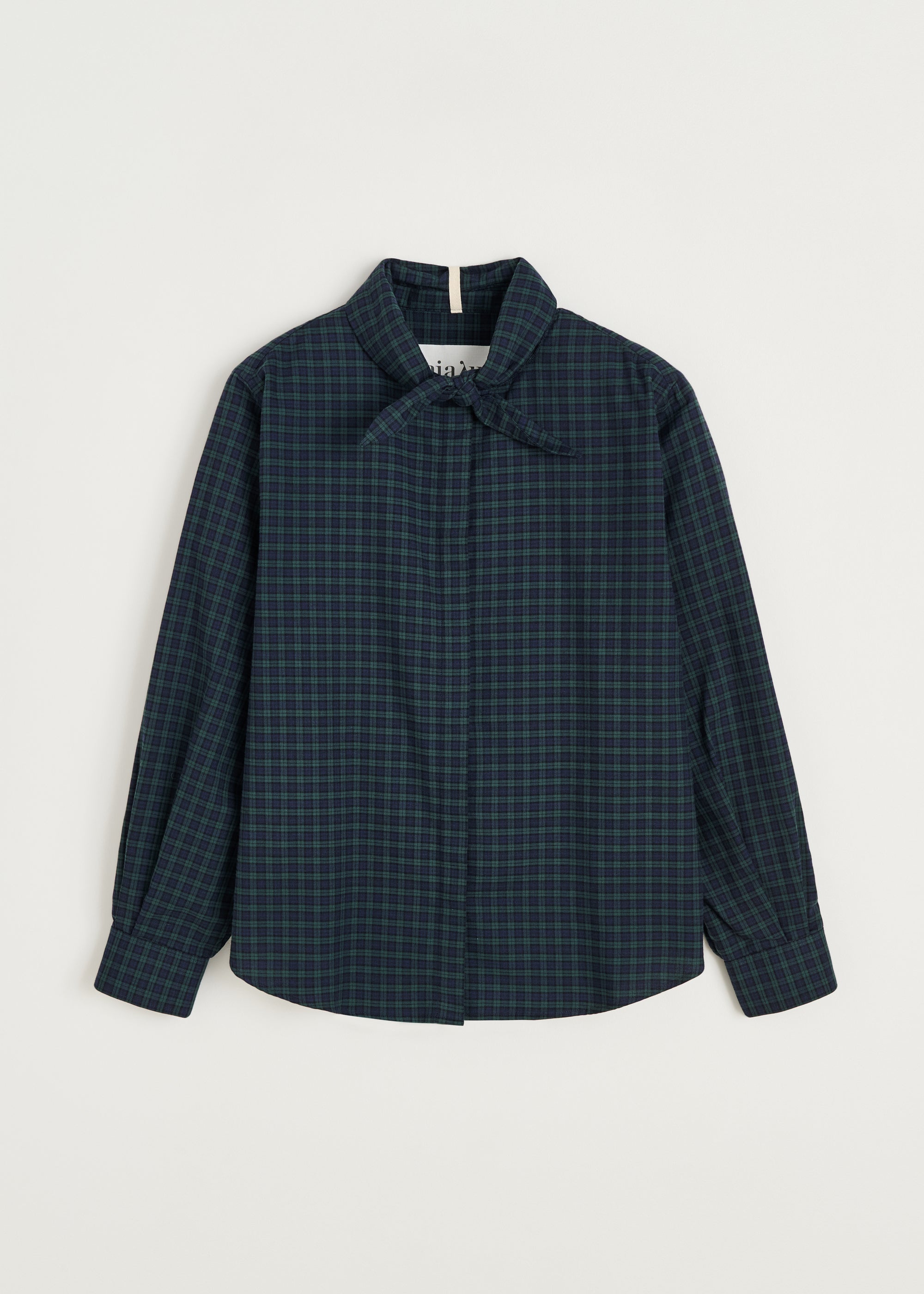 Aponi shirt check | Evergreen Shirt Woven aiayu