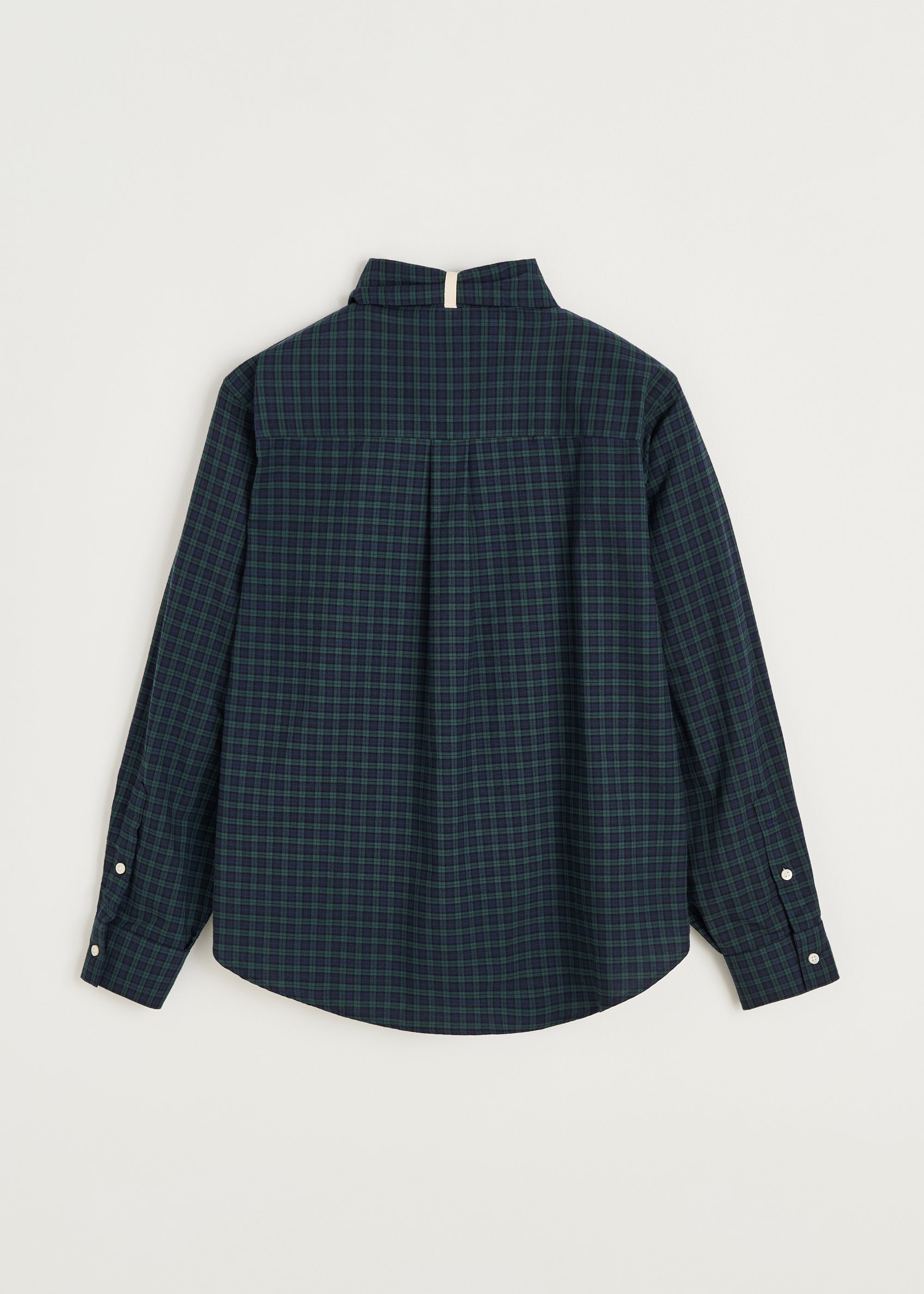 Aponi shirt check | Evergreen Shirt Woven aiayu