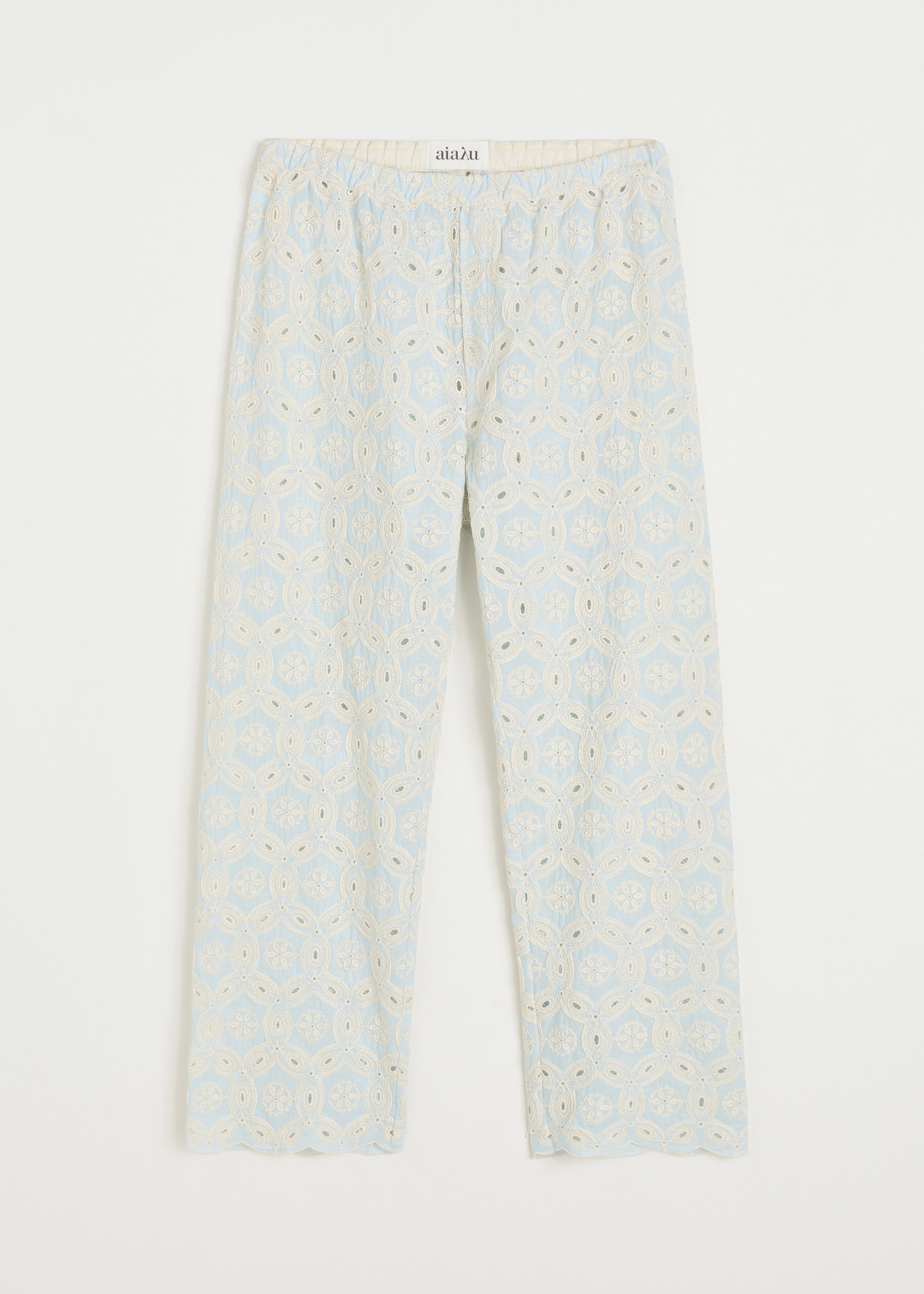 Ava pant embroidery | Blue Eyes Shorts aiayu