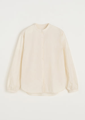 Bibs shirt cotton | Pure Ecru Shirt Woven aiayu