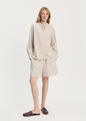 Bibs shirt epure | Mix Black Shirt Woven aiayu