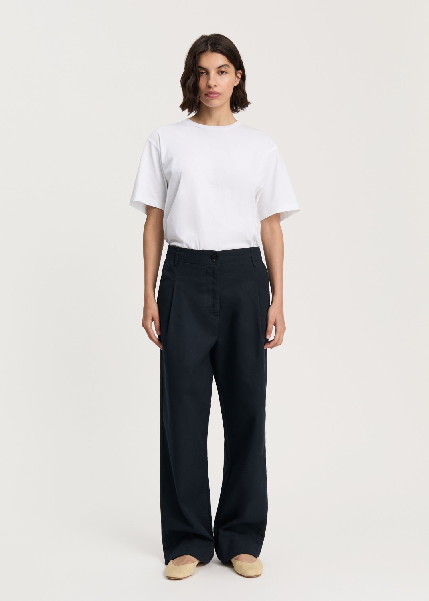 Billy pant zip | Black Navy Pant aiayu