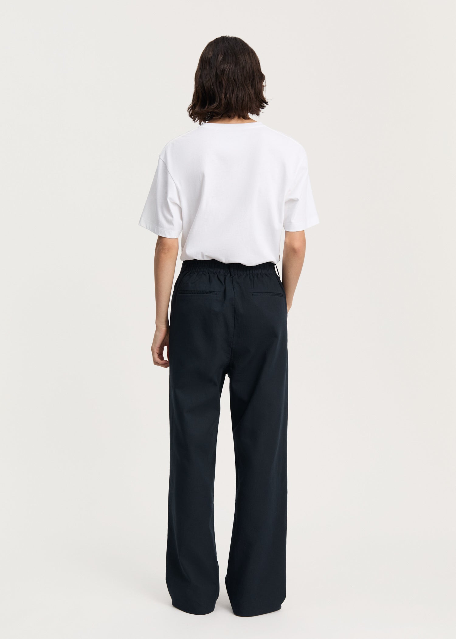 Billy pant zip | Black Navy Pant aiayu